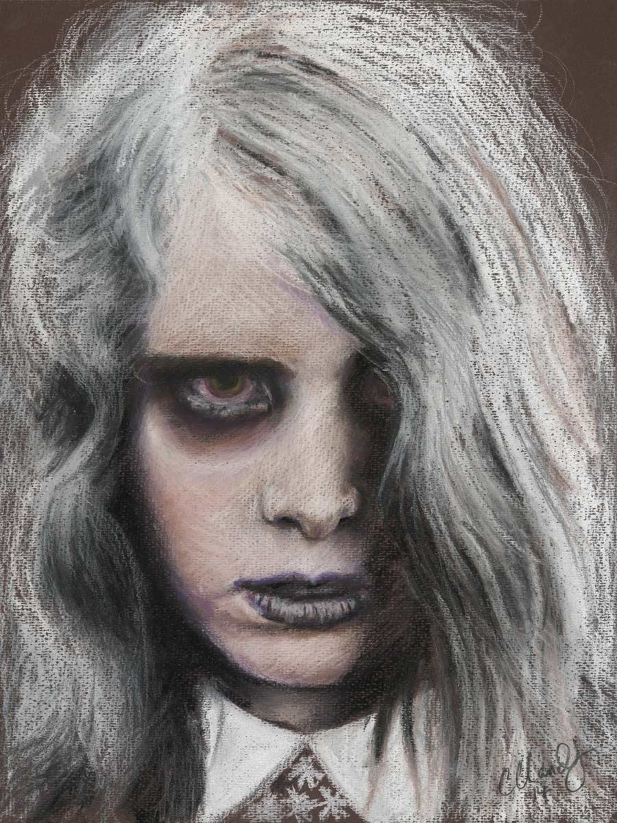ChantalLauraHandley ART PRINT 11.6" x 16.5 in Karen Cooper - Night of the Living Dead