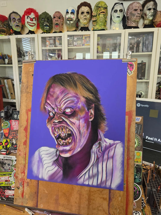 ChantalLauraHandley ORIGINAL ARTWORK Ed Getley - Evil Dead II