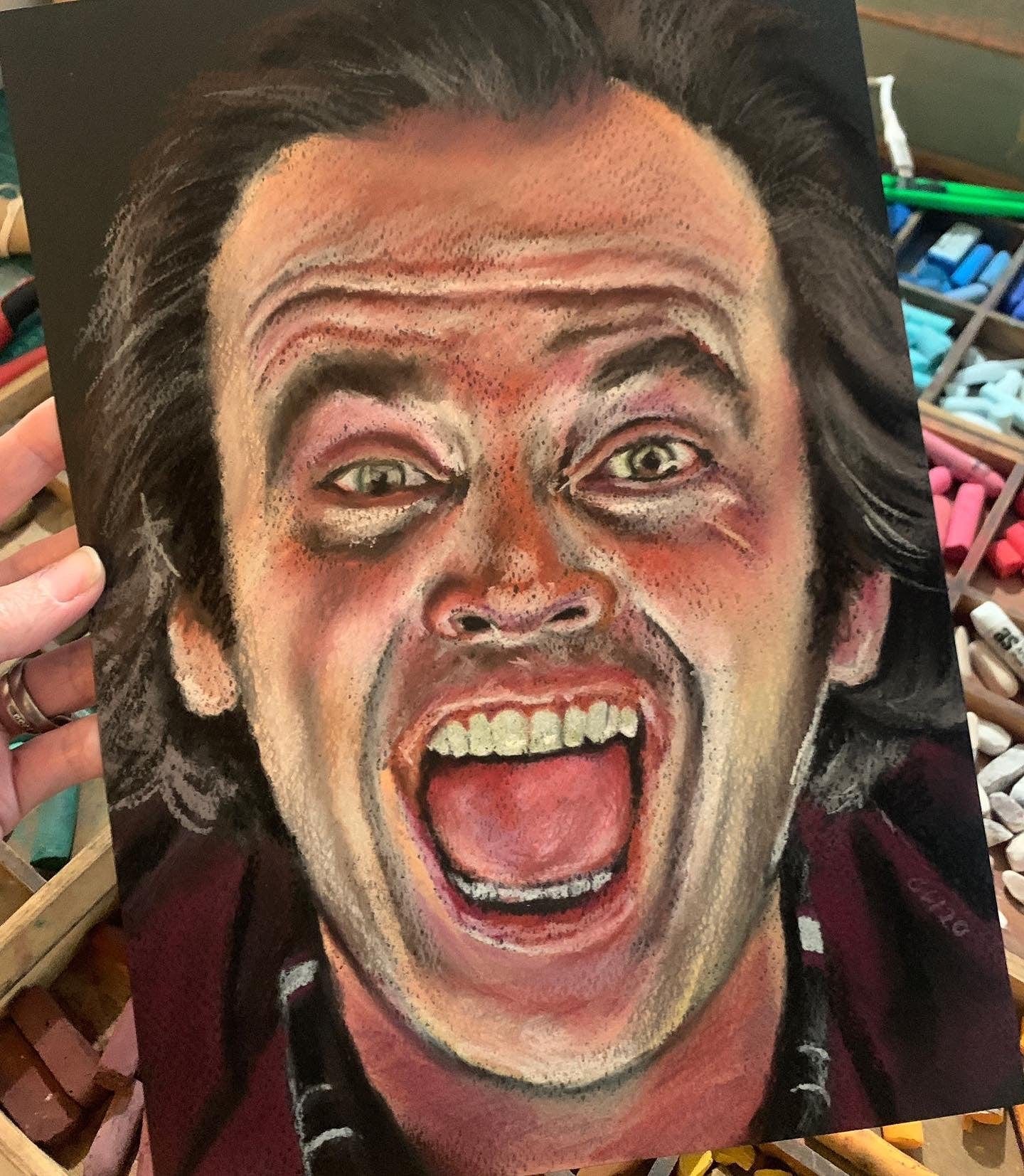ChantalLauraHandley ORIGINAL ARTWORK JACK - THE SHINING