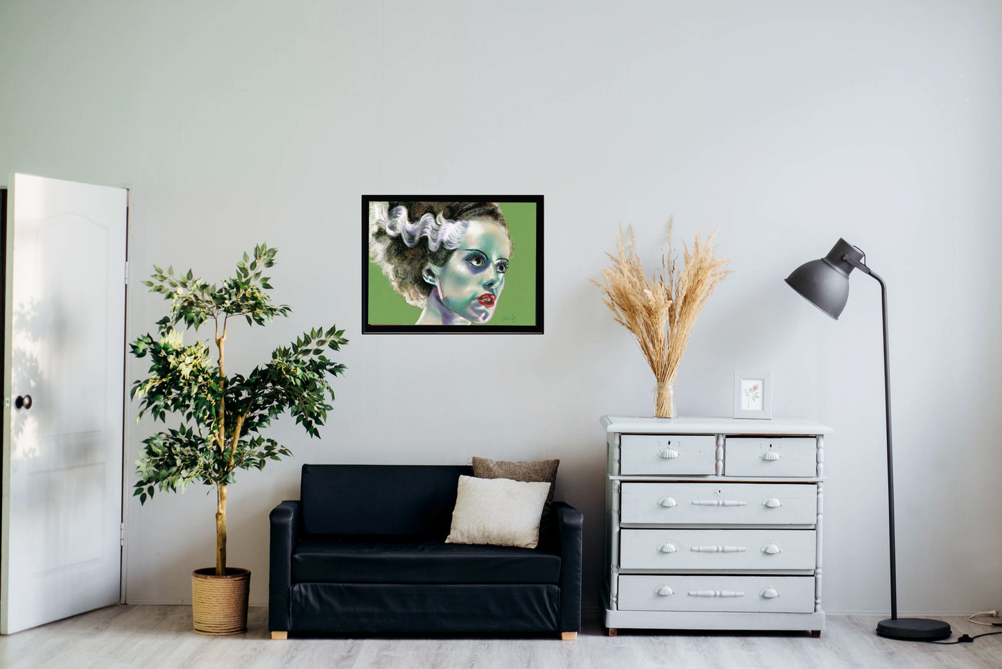 ChantalLauraHandley ART PRINT The Bride of Frankenstein