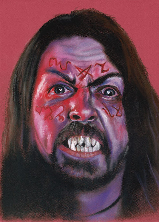 ChantalLauraHandley ART PRINT 11.6 x 16.5 Studio 666 - Dave Grohl