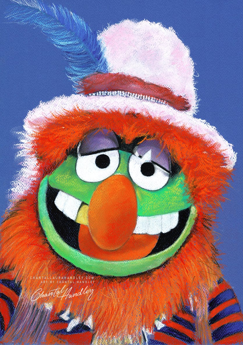 ChantalLauraHandley ART PRINT 11.6 x 16.5 Dr Teeth - Electric Mayhem