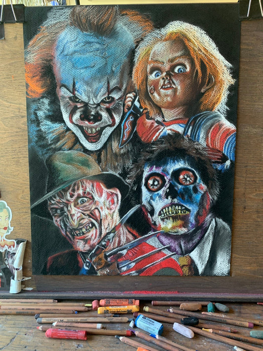 Chantal Laura Handley COMMISSION Horror Montage