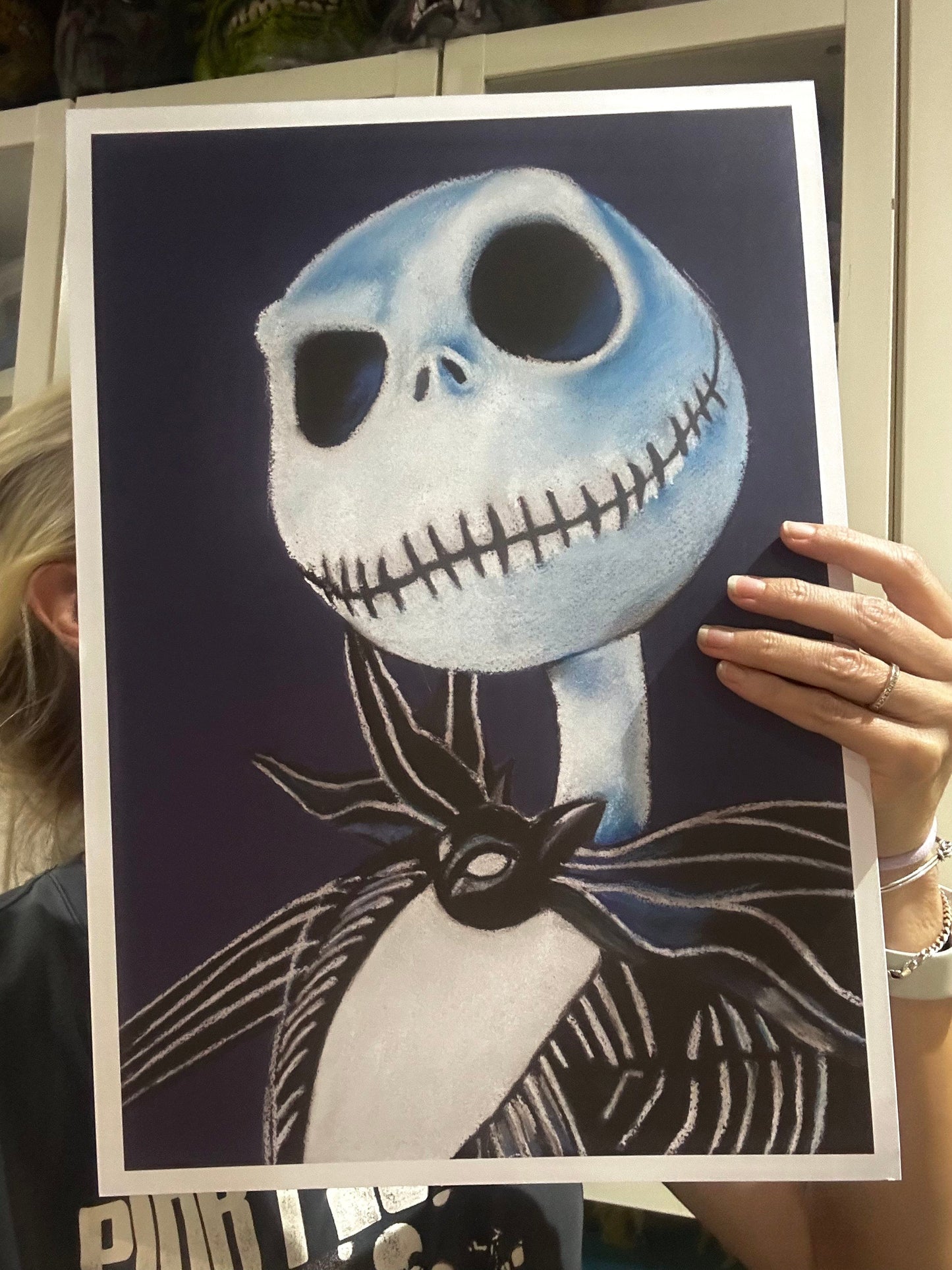 Chantal Laura Handley ART PRINT Jack Skellington - Nightmare Before Christmas