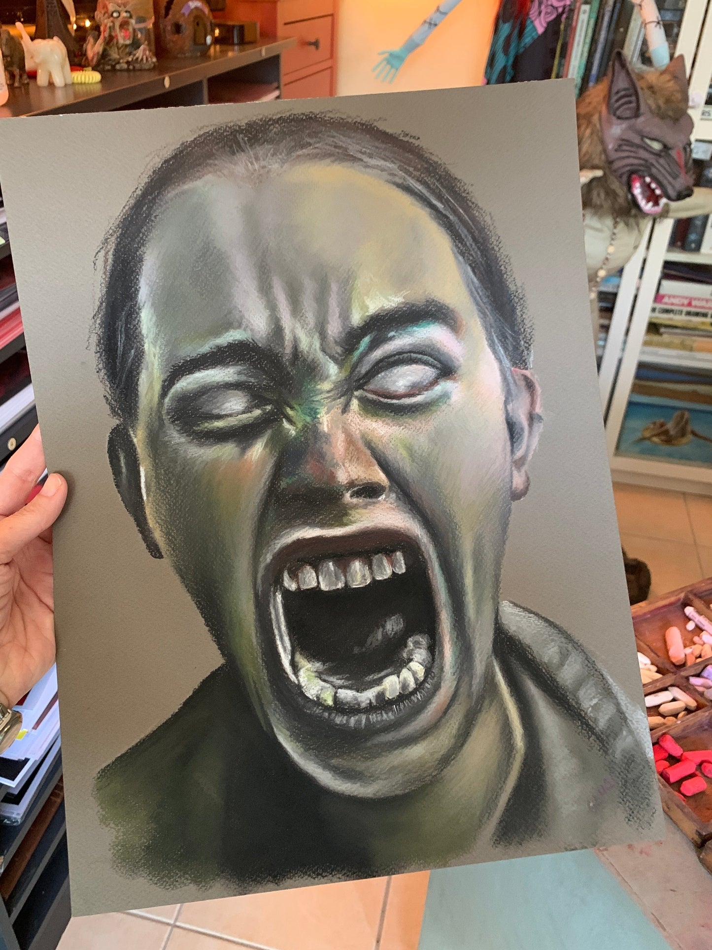 ChantalLauraHandley ORIGINAL ARTWORK Nell - The Haunting of Hill House