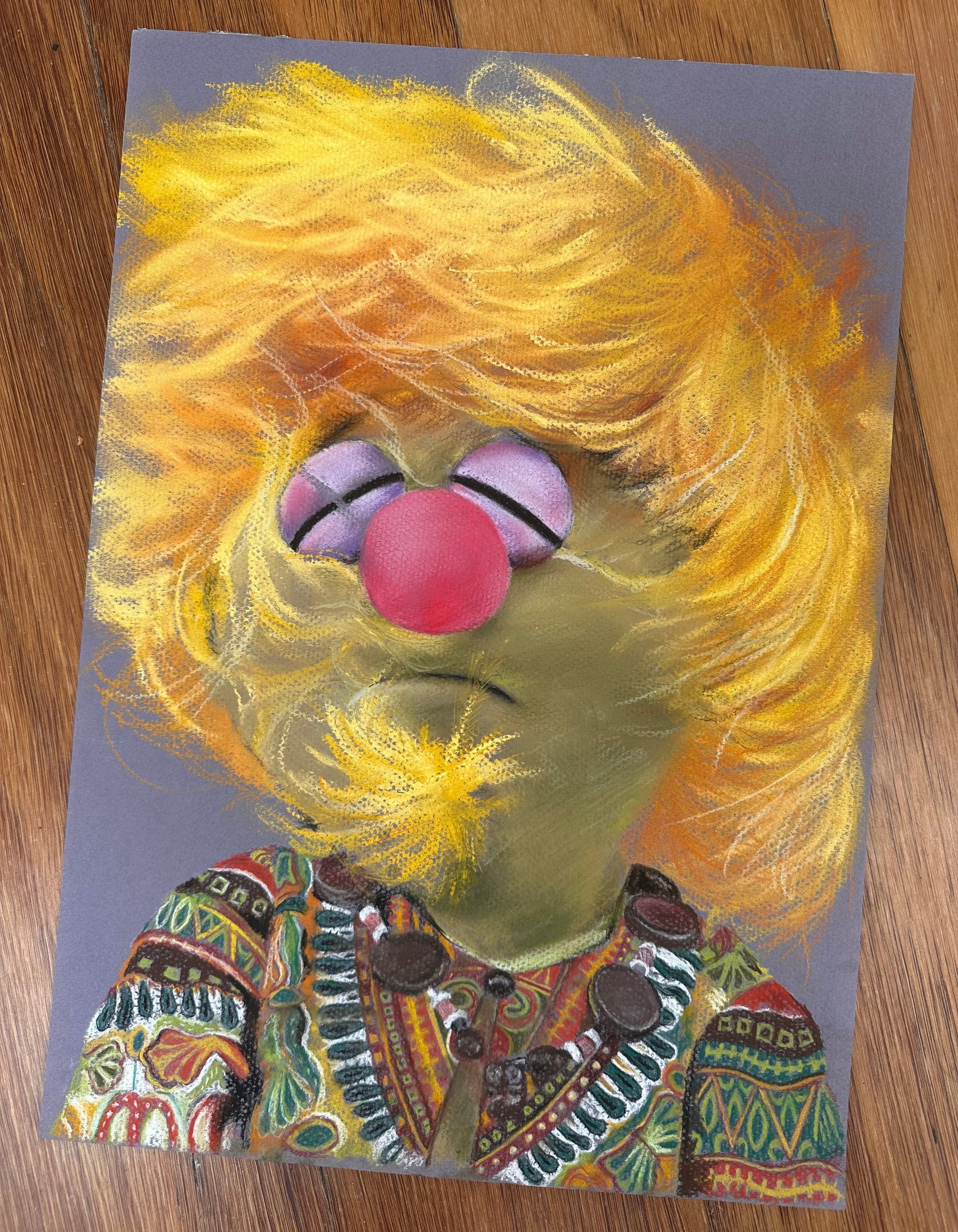 ChantalLauraHandley ART PRINT 11.6 x 16.5 Lips - Electric Mayhem