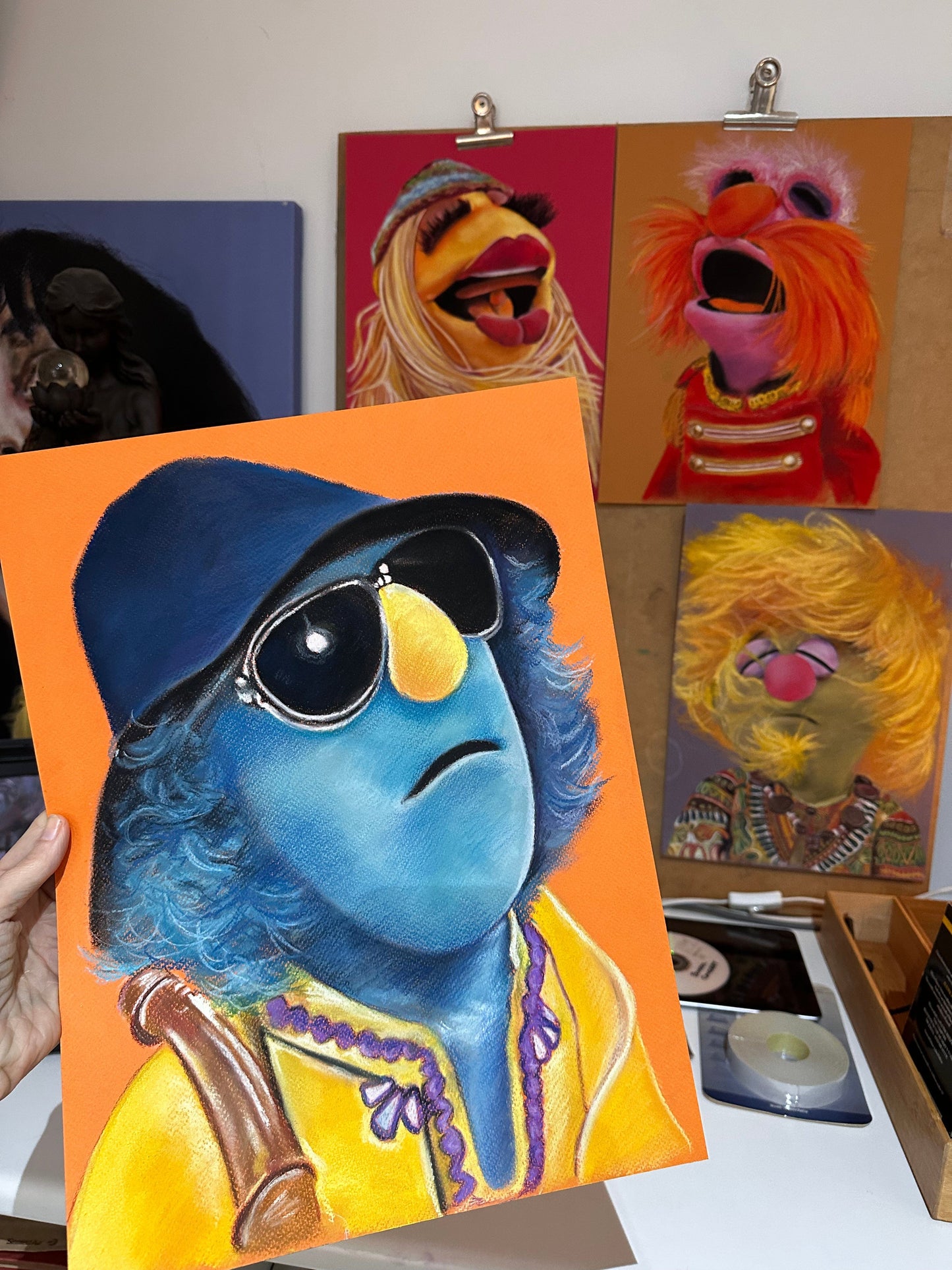 ChantalLauraHandley ART PRINT 11.6 x 16.5 Zoot - Electric Mayhem