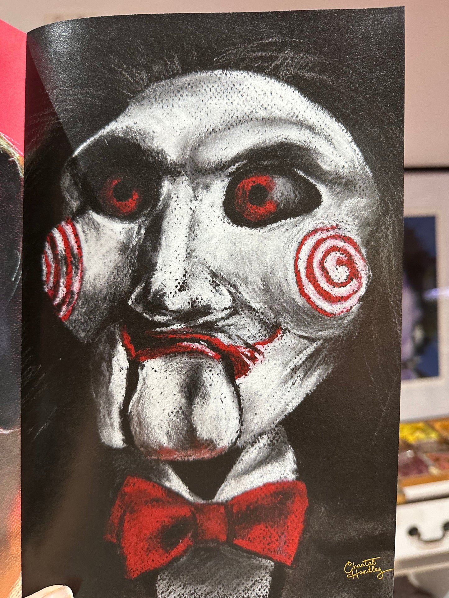 ChantalLauraHandley ART BOOK NYCC Warrior Spot Foil Art Book