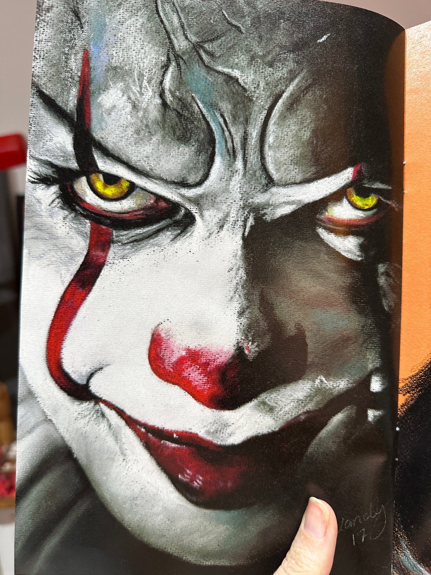 ChantalLauraHandley ART BOOK NYCC Warrior Spot Foil Art Book