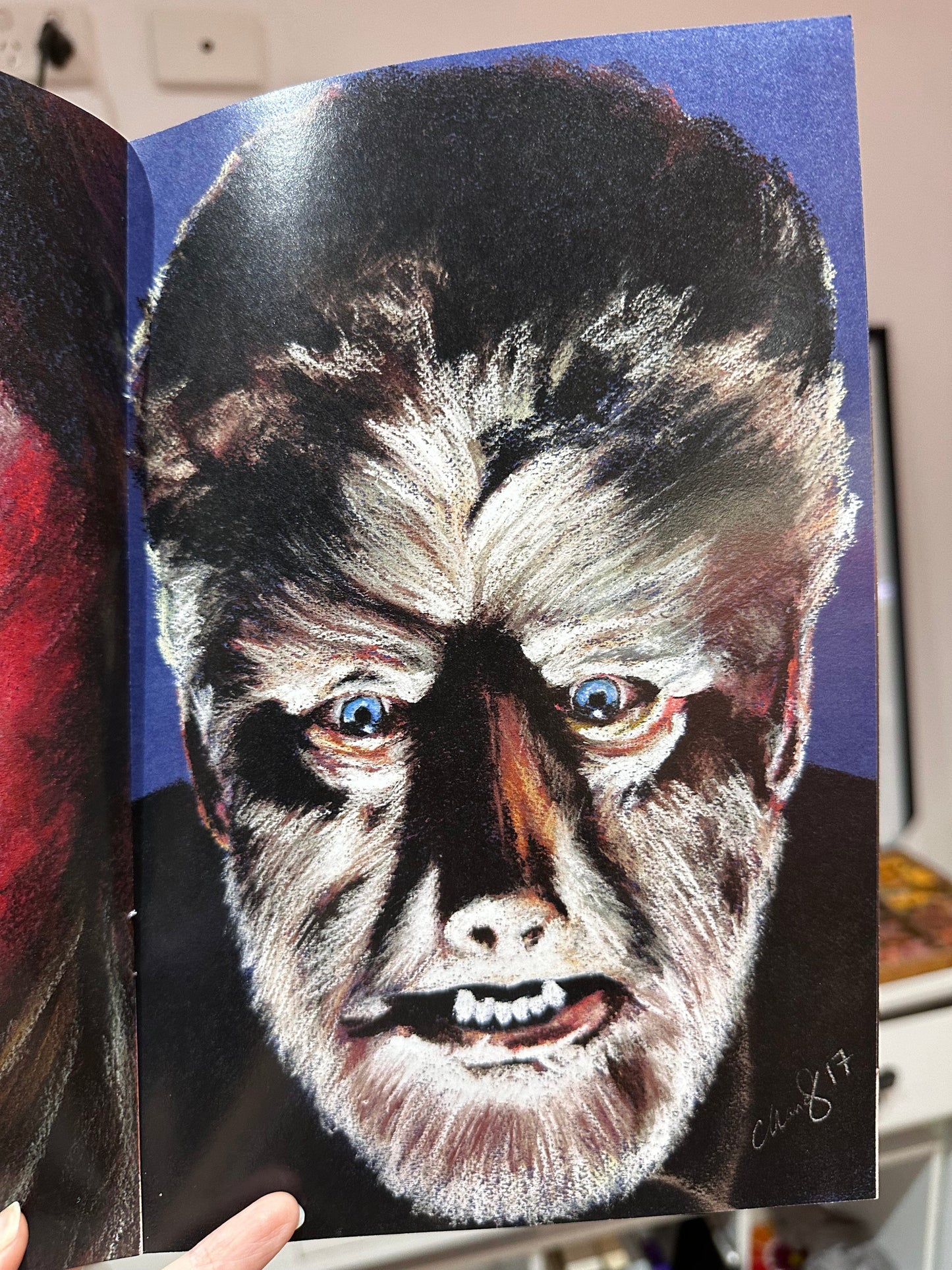 ChantalLauraHandley ART BOOK NYCC Warrior Spot Foil Art Book
