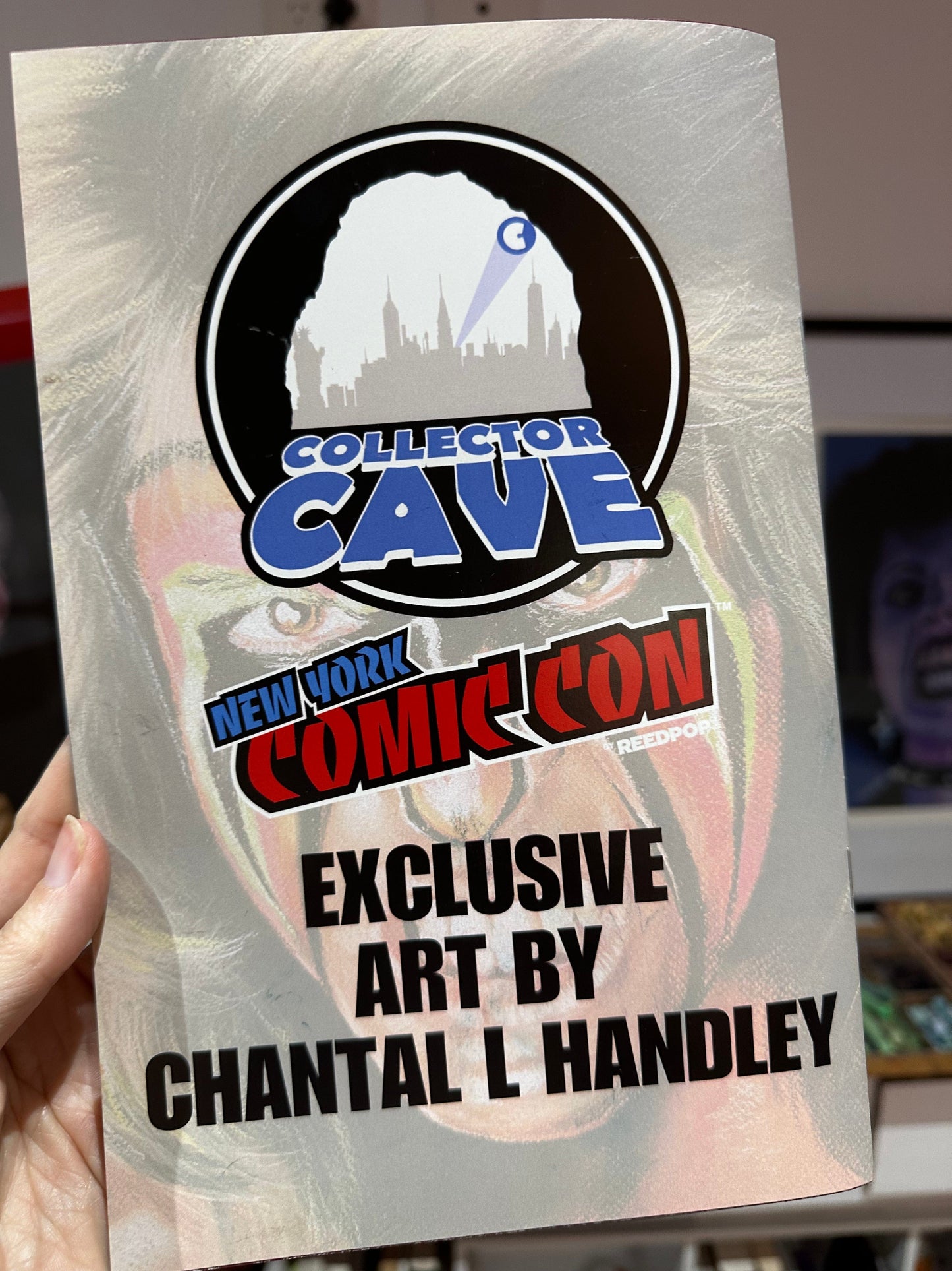 ChantalLauraHandley ART BOOK NYCC Warrior Spot Foil Art Book