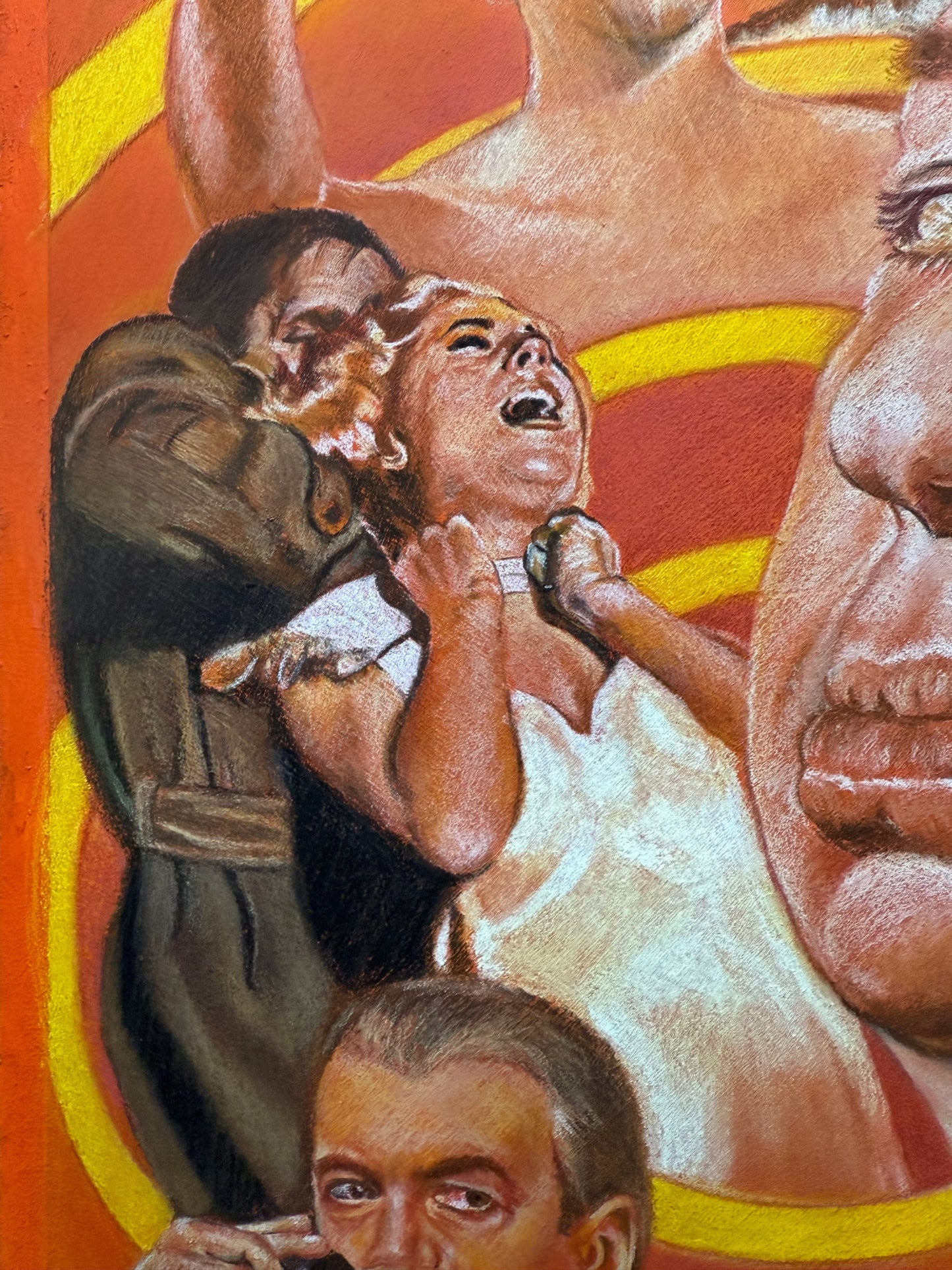 ChantalLauraHandley ORIGINAL ARTWORK Alfred Hitchcock