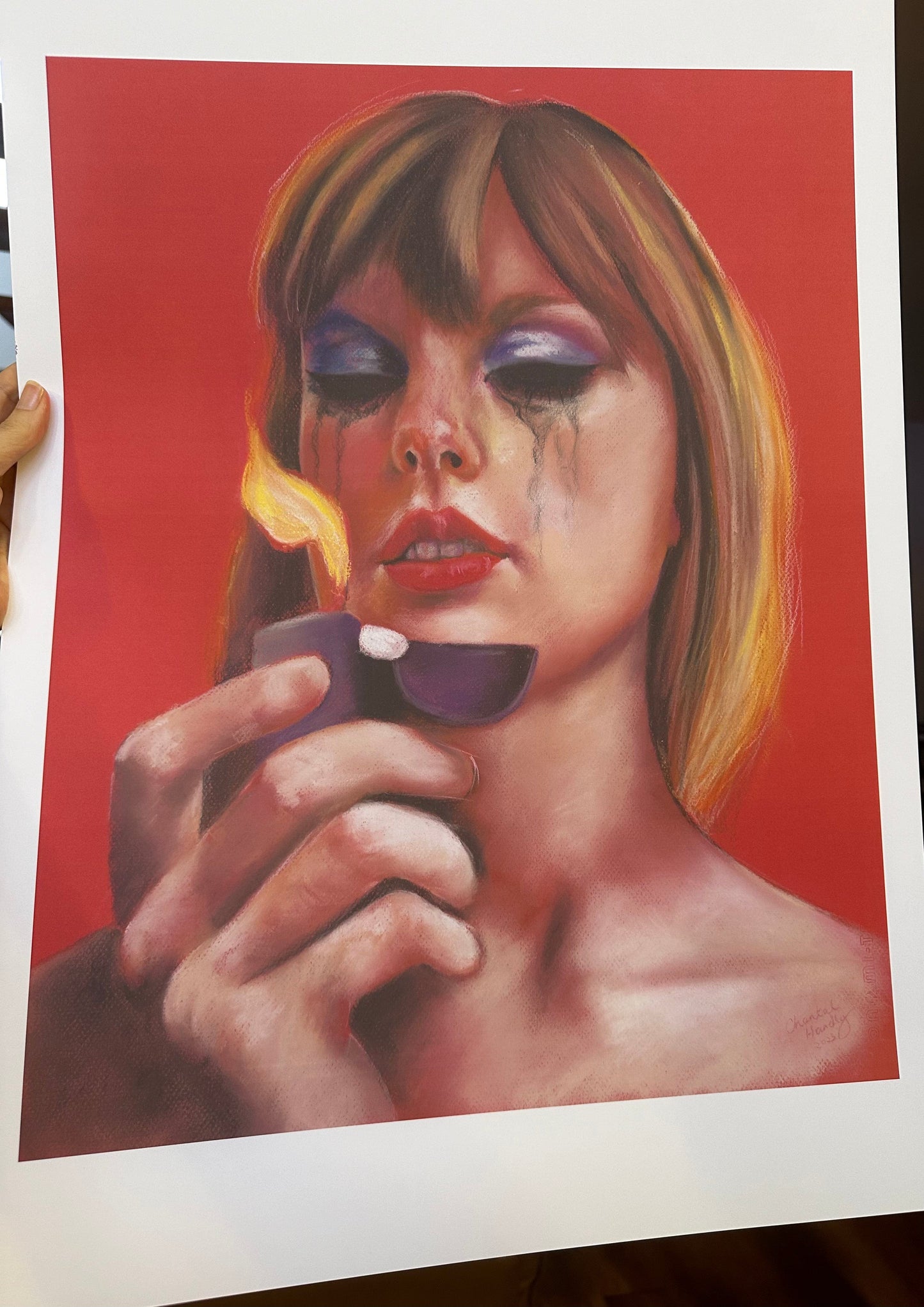 ChantalLauraHandley ART PRINT Taylor Swift