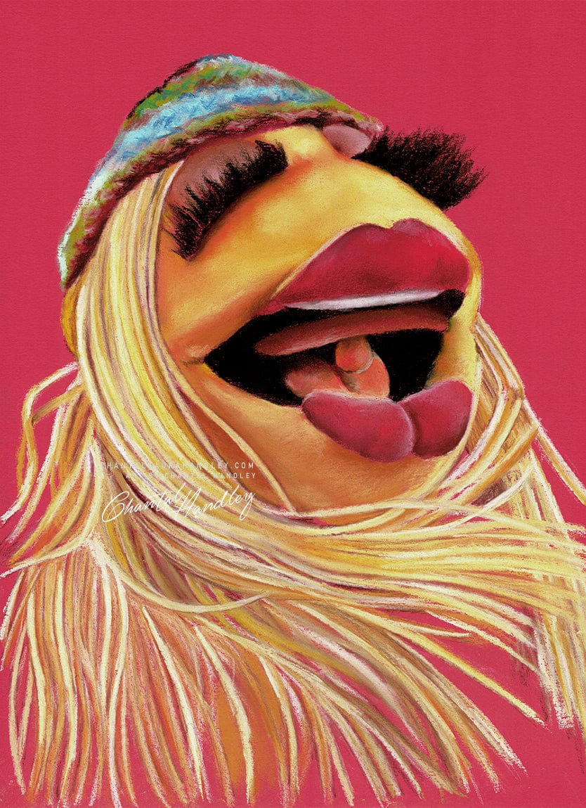 ChantalLauraHandley ART PRINT 11.6 x 16.5 Janine - Muppet Mayhem