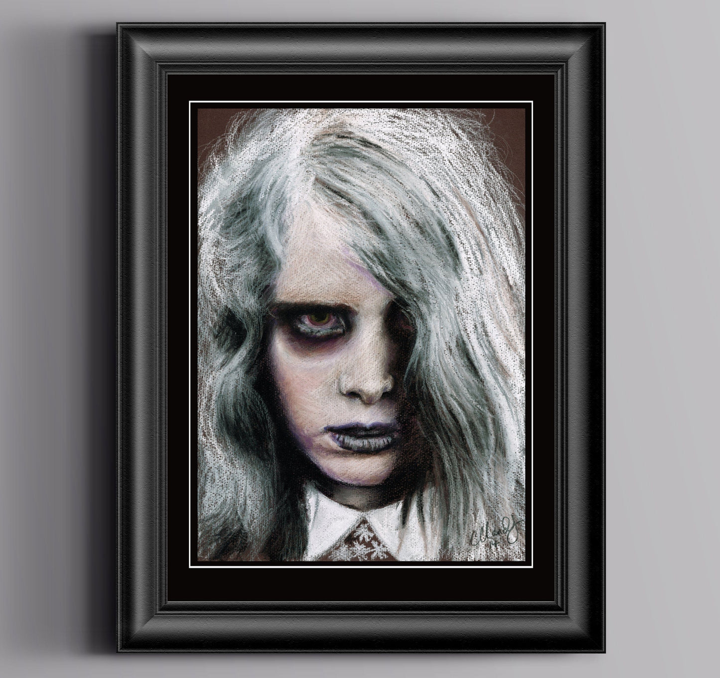 ChantalLauraHandley ART PRINT 11.6" x 16.5 in Karen Cooper - Night of the Living Dead