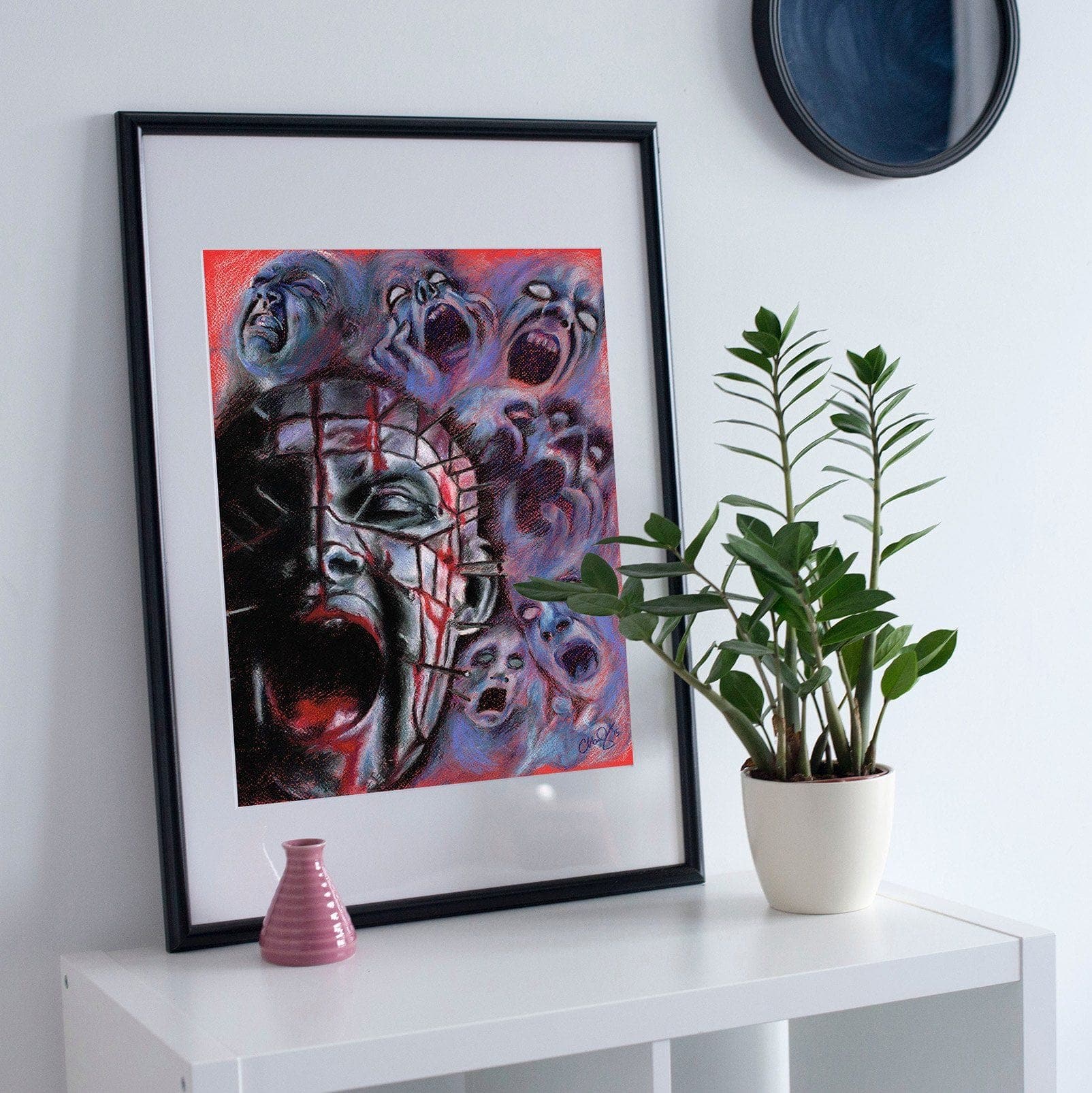 ChantalLauraHandley ART PRINT 11.7 x 16.5 in Tortured Souls - The Scarlet Gospels