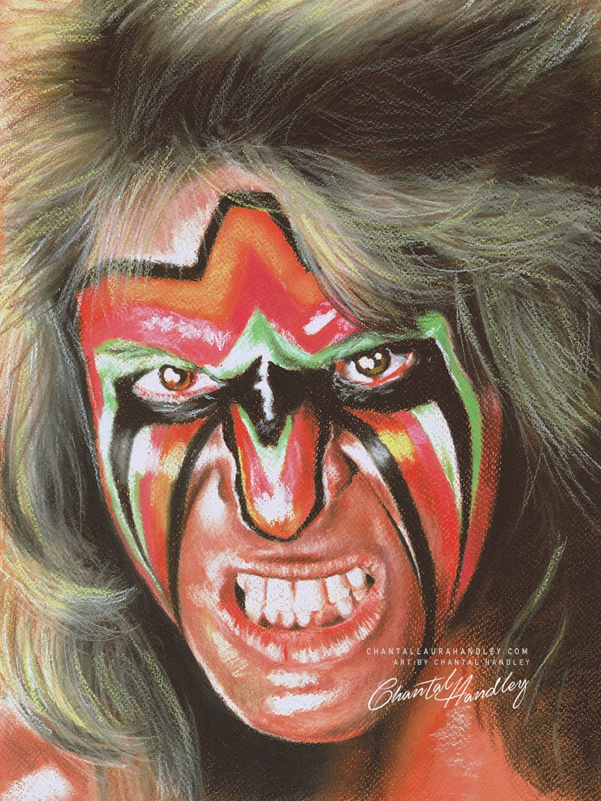 Chantal Laura Handley ART PRINT The Ultimate Warrior