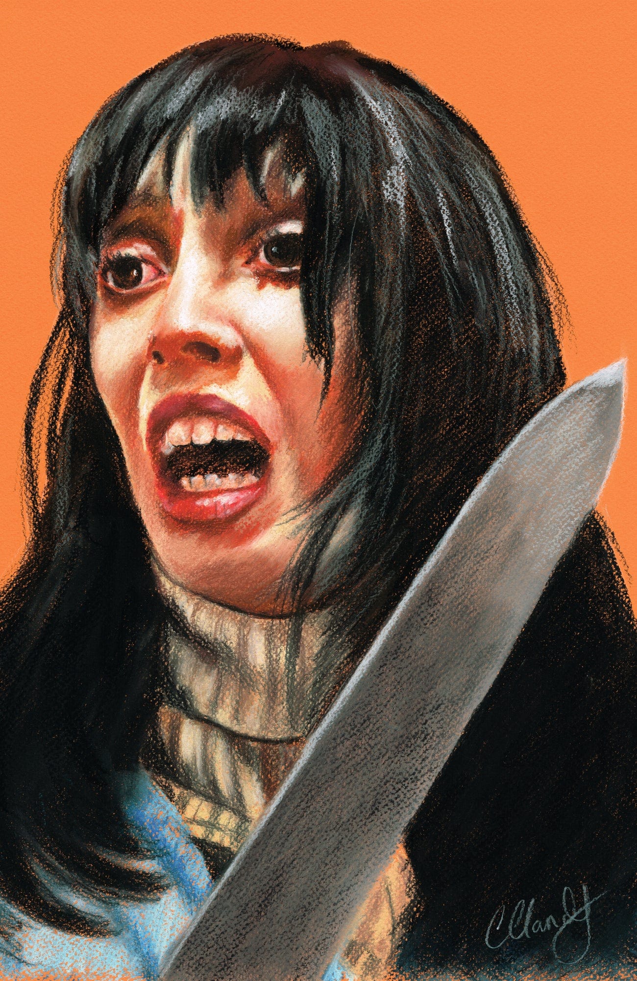 ChantalLauraHandley ART PRINT 11.7 x 16.5 in Wendy Torrance - The Shining