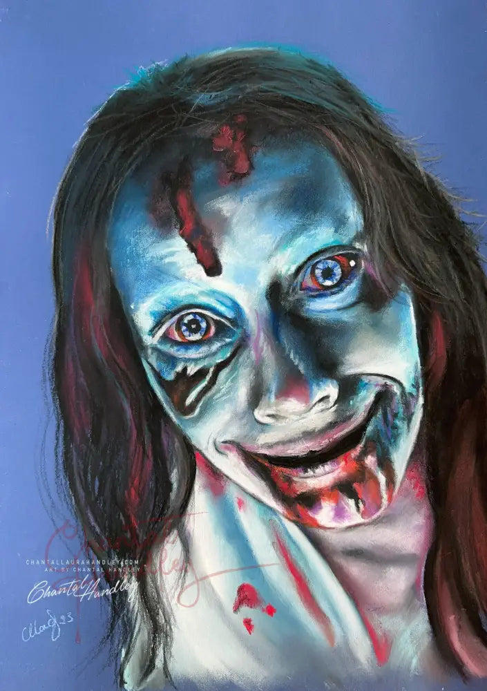 ChantalLauraHandley ORIGINAL ARTWORK ELLIE - EVIL DEAD RISE