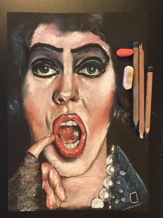 ChantalLauraHandley ORIGINAL ARTWORK FRANKENFURTER - Rocky Horror Show