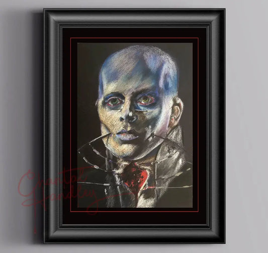ChantalLauraHandley ORIGINAL ARTWORK HELLRAISER - Original Pastel Artwork