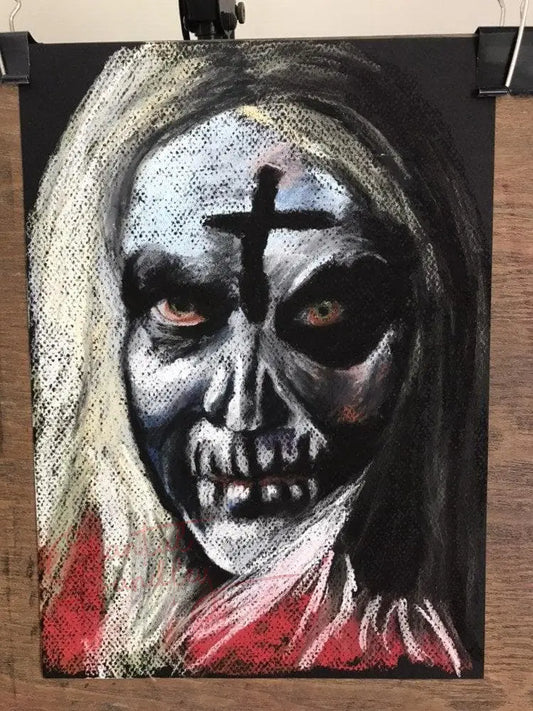 ChantalLauraHandley ORIGINAL ARTWORK HOUSE OF 1000 CORPSES - Original Pastel Drawing