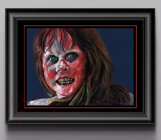 ChantalLauraHandley ORIGINAL ARTWORK Regan McNeil - Original Pastel Artwork