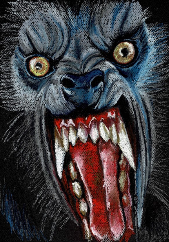 ChantalLauraHandley ART PRINT American Werewolf in London