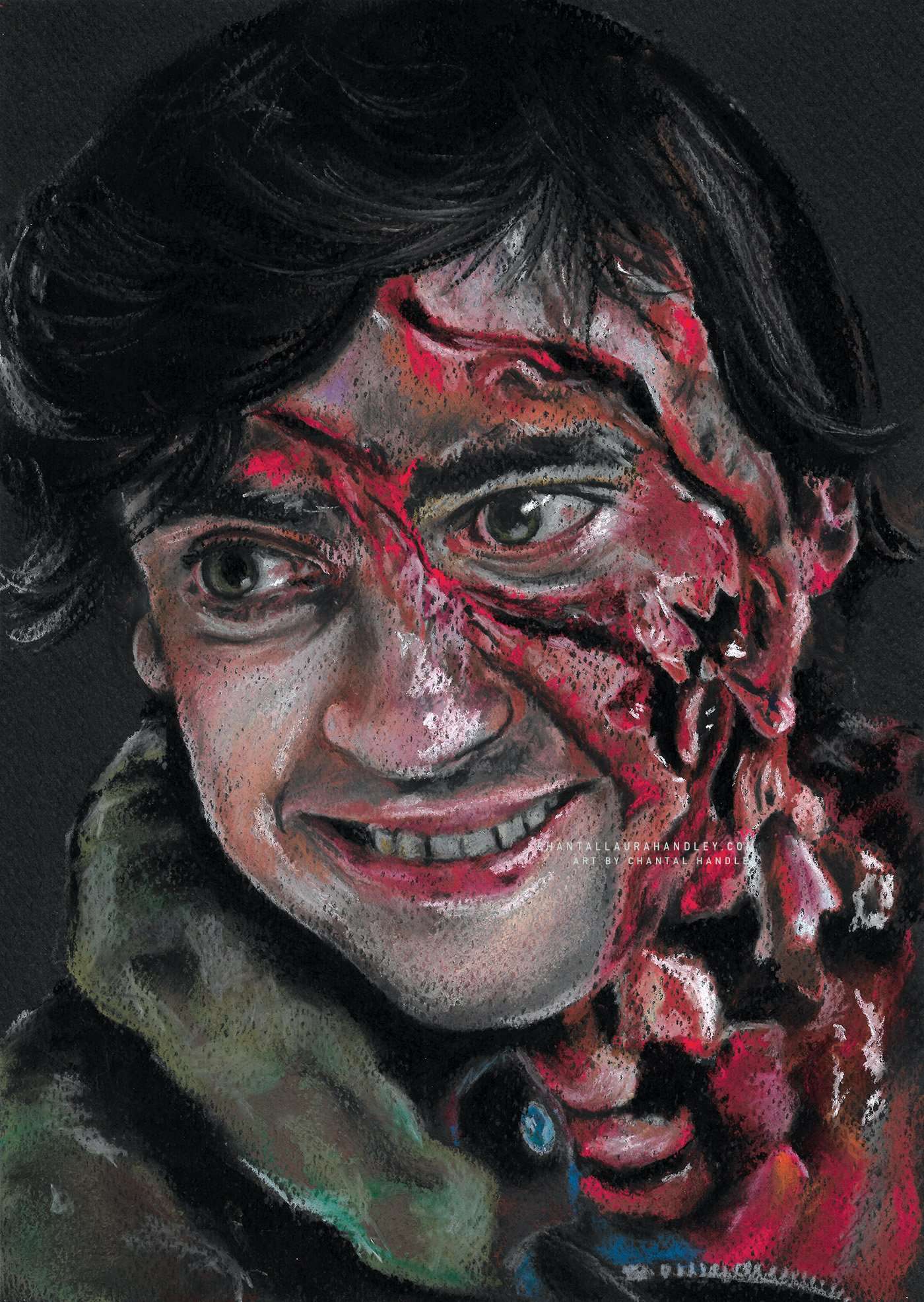 ChantalLauraHandley ART PRINT American Werewolf in London - Jack Goodman