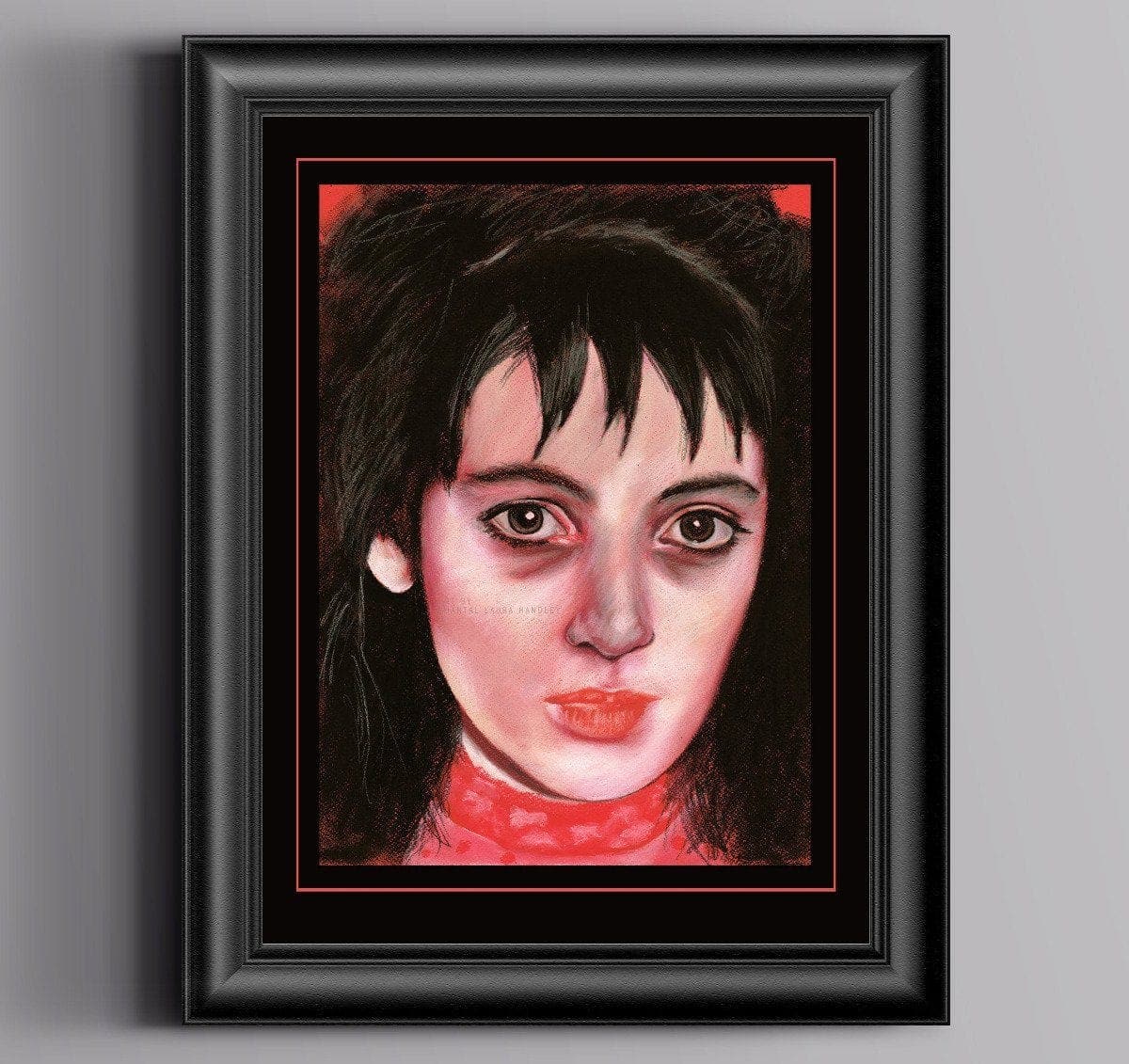 ChantalLauraHandley ART PRINT 11.7 x 16.5 in LYDIA DEETZ - BEETLEJUICE