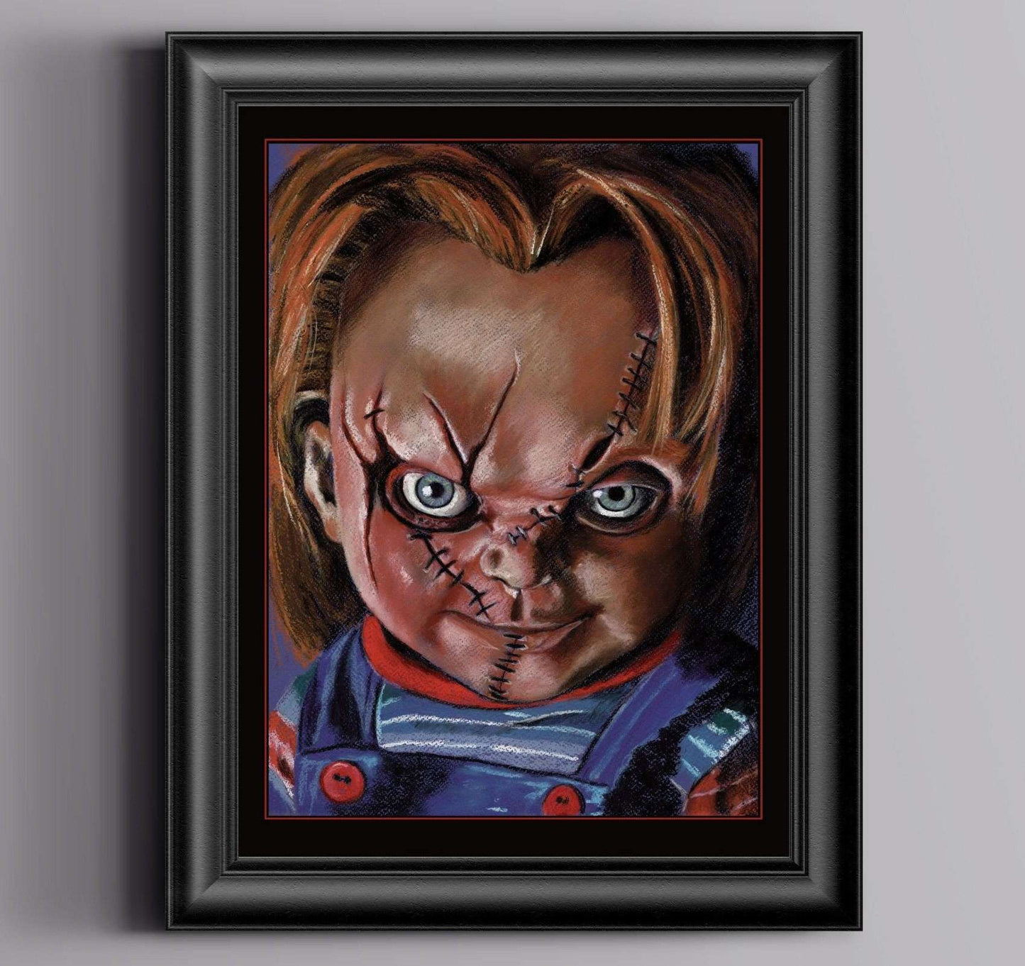 ChantalLauraHandley ORIGINAL ARTWORK CHILDS PLAY - Original Pastel Artwork