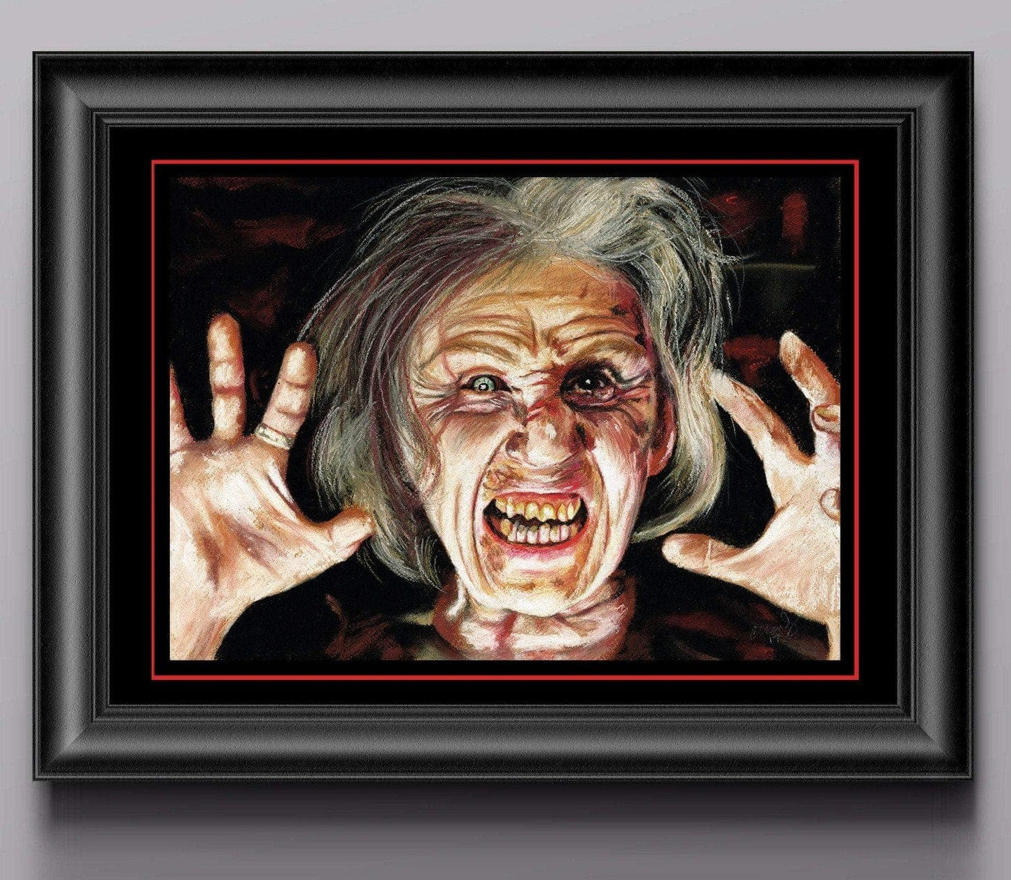 ChantalLauraHandley ORIGINAL ARTWORK Sylvia Ganush - Drag me to Hell.