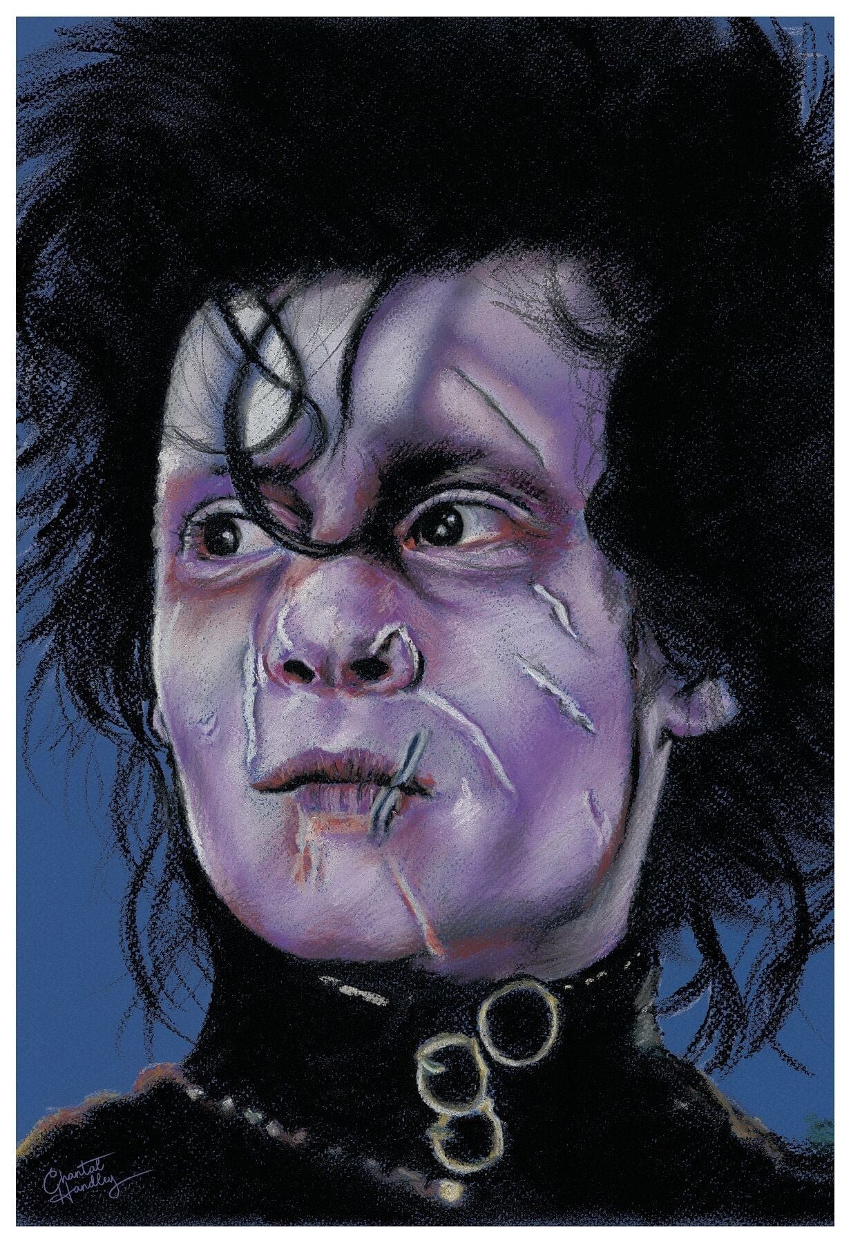 Chantal Laura Handley ART PRINT Edward Scissorhands