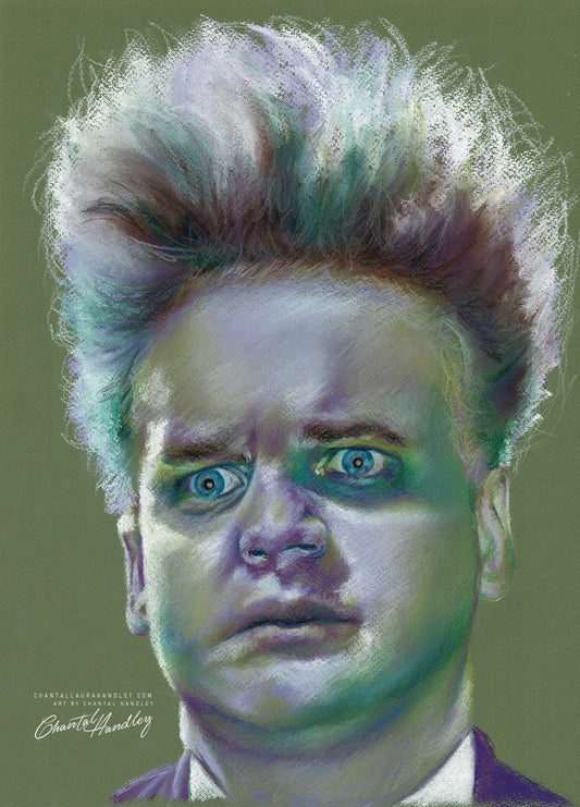 ChantalLauraHandley ORIGINAL ARTWORK ERASERHEAD - Original Pastel Artwork