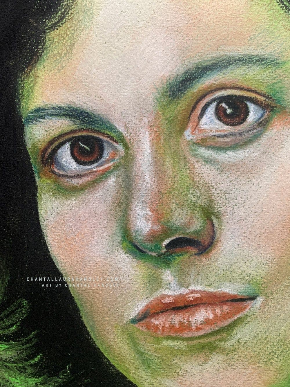 ChantalLauraHandley ORIGINAL ARTWORK Ellen Ripley - Original Pastel Artwork