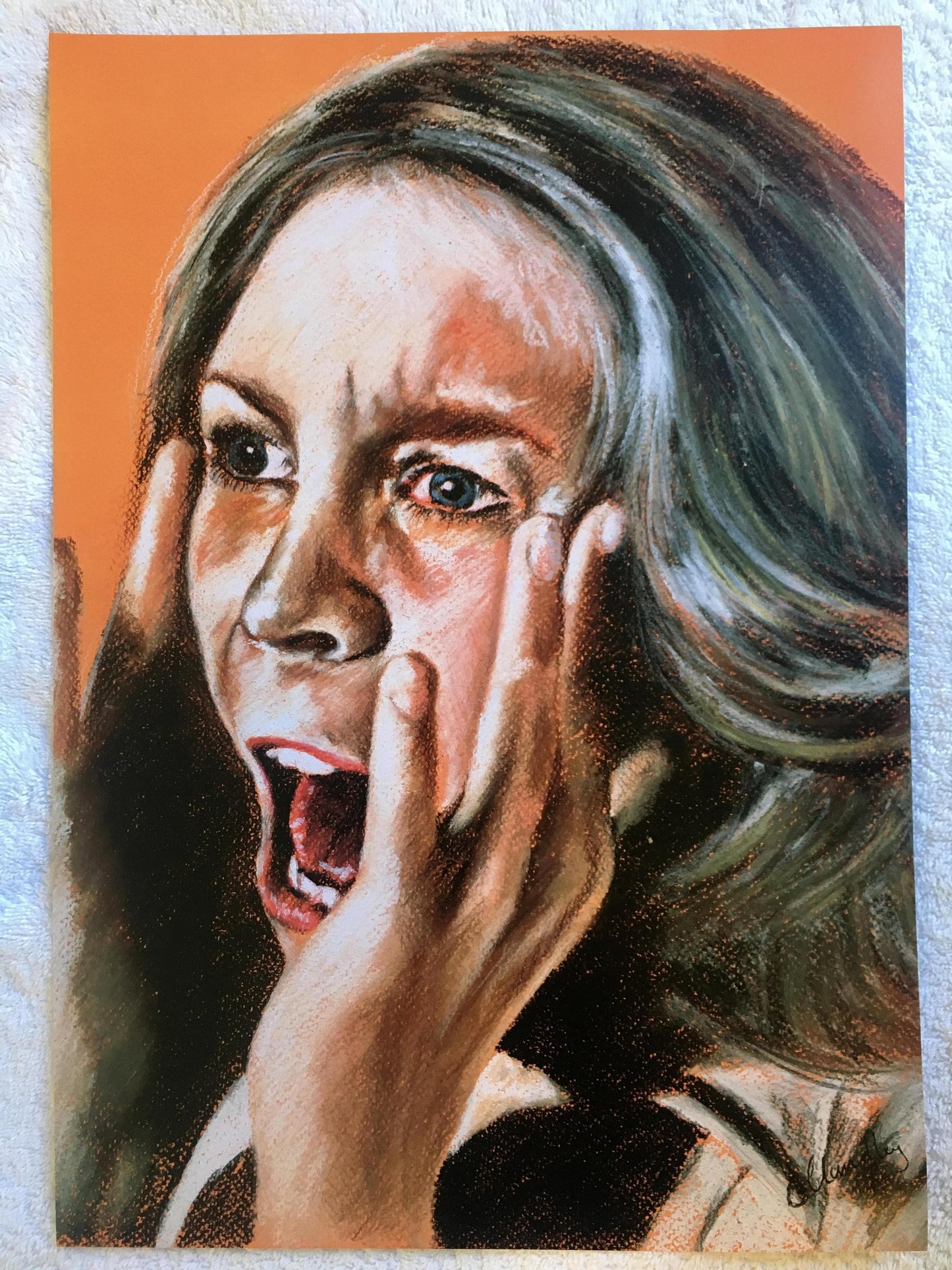 ChantalLauraHandley ART PRINT 11.6 x 16.5 Laurie Strode - Halloween