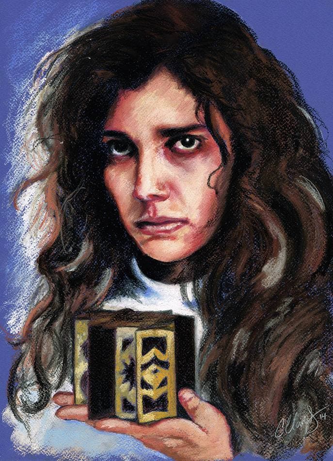 ChantalLauraHandley ART PRINT 11.7 x 16.5 in Kirsty Cotton - Hellraiser