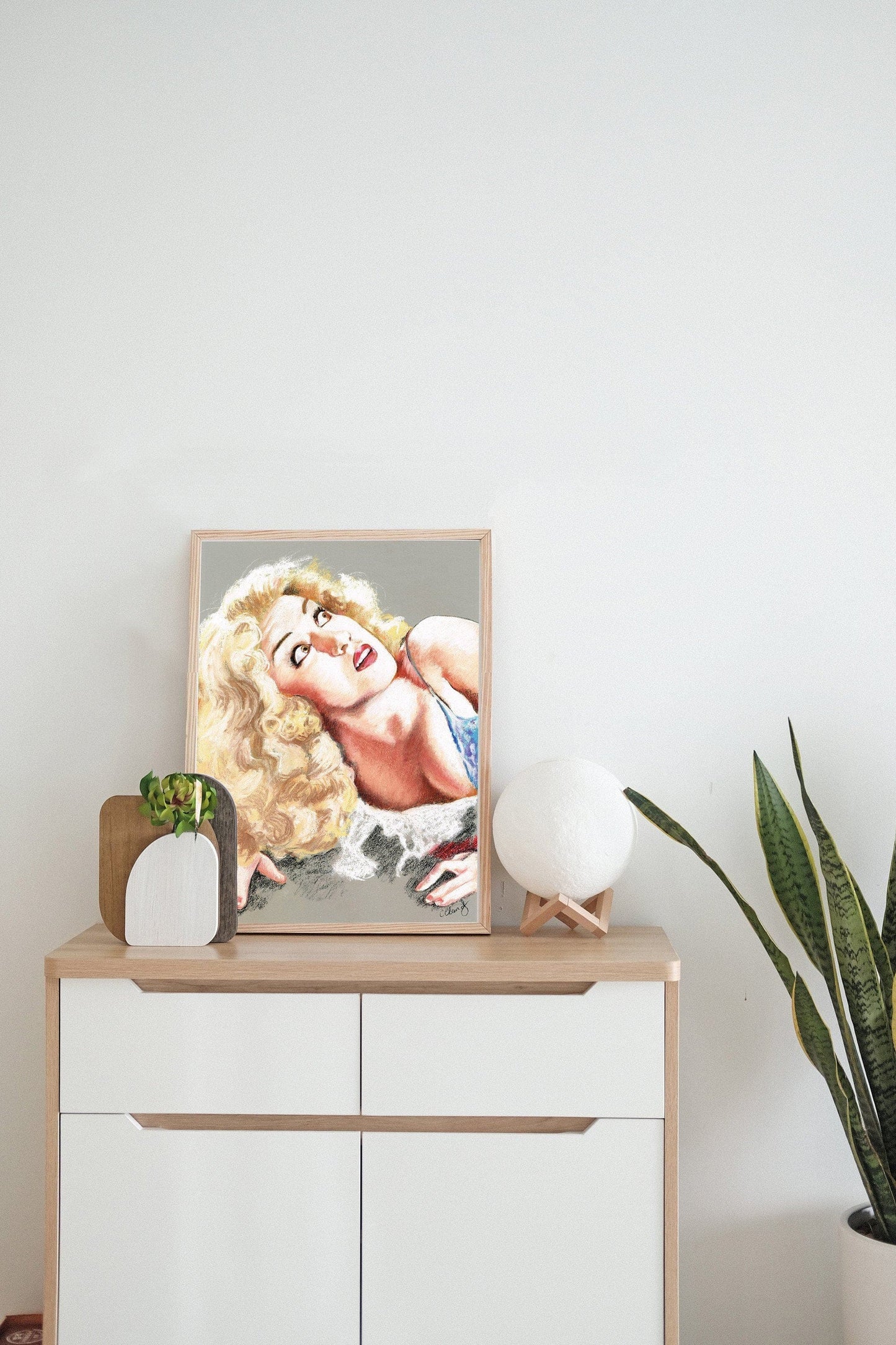 ChantalLauraHandley ART PRINT 11.6 x 16.5 in Fay Wray - King Kong