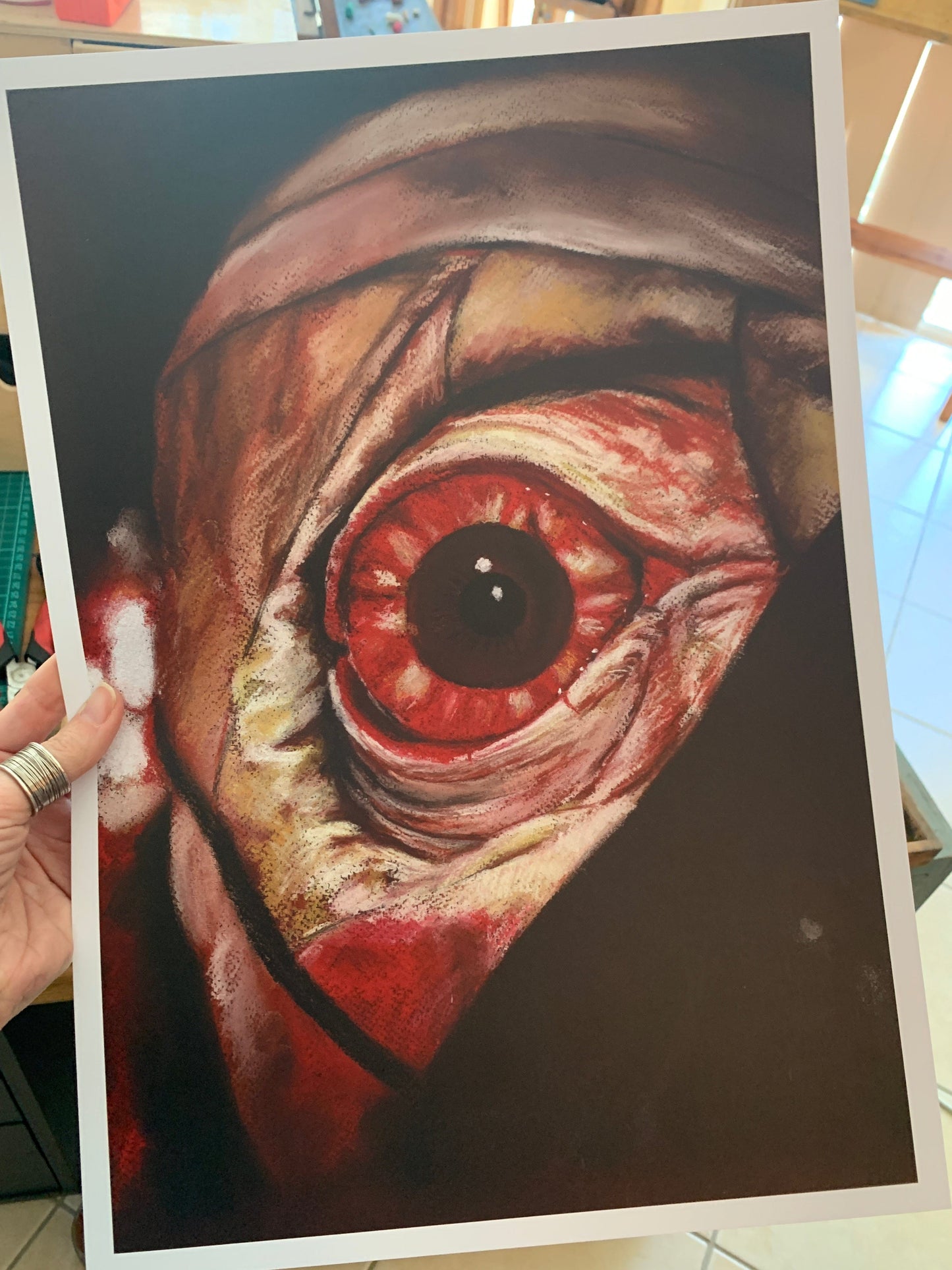 Chantal Laura Handley ART PRINT Mad God - The Assassin