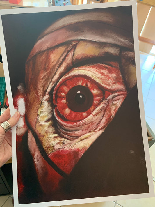 Chantal Laura Handley ART PRINT Mad God - The Assassin