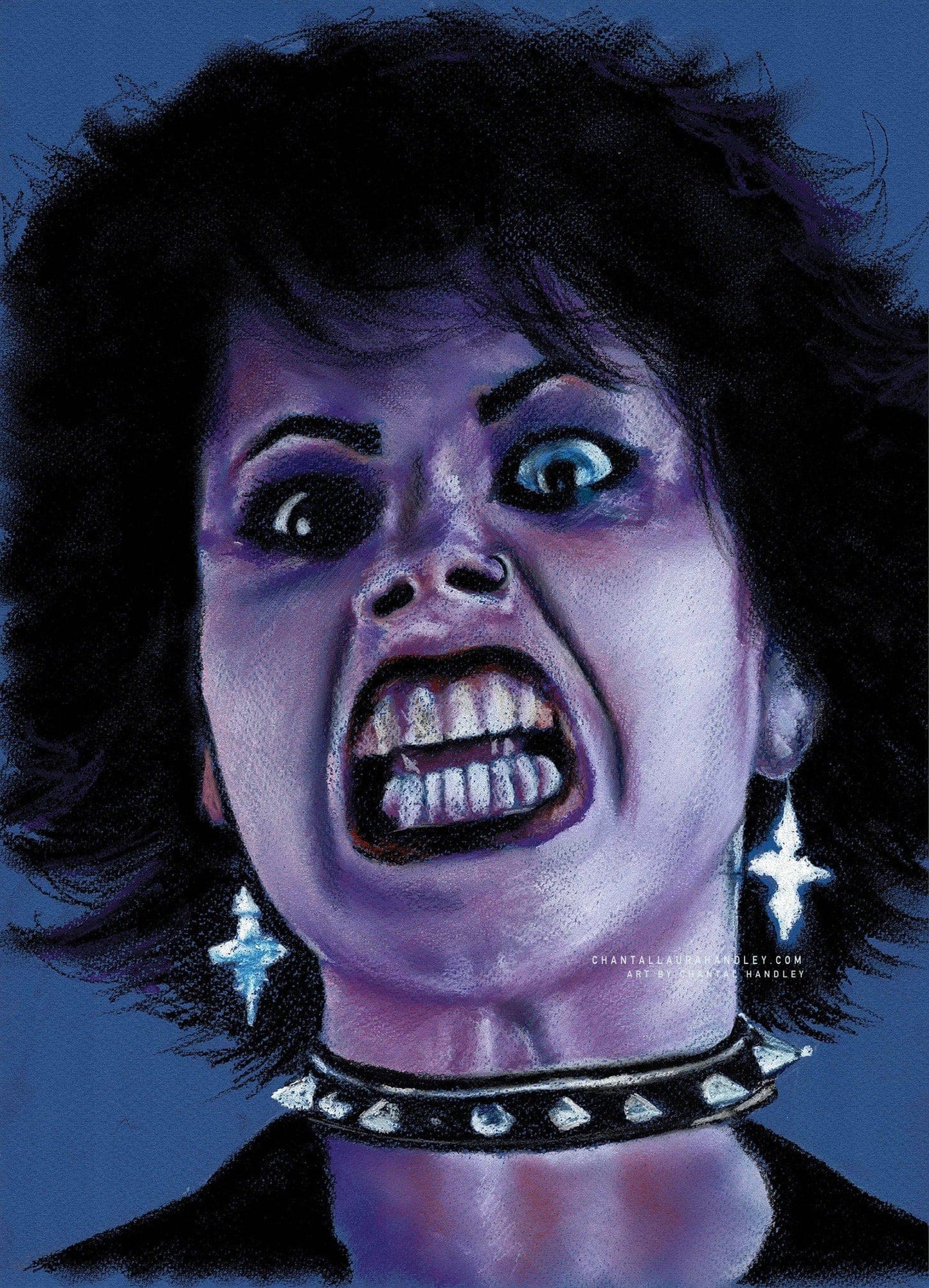 ChantalLauraHandley ORIGINAL ARTWORK Nancy Downs - THE CRAFT - Original Pastel Artwork