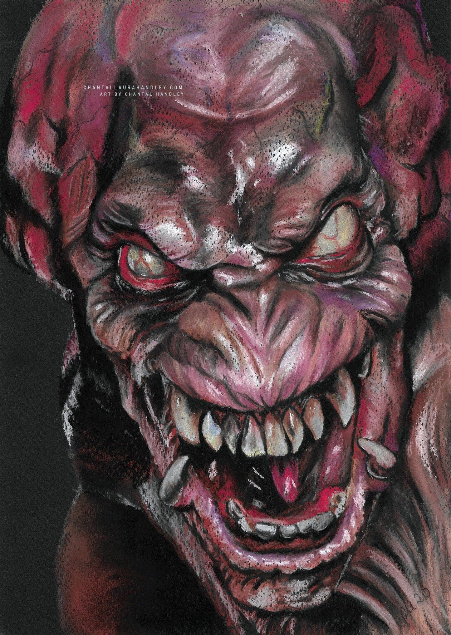 ChantalLauraHandley ART PRINT Pumpkinhead
