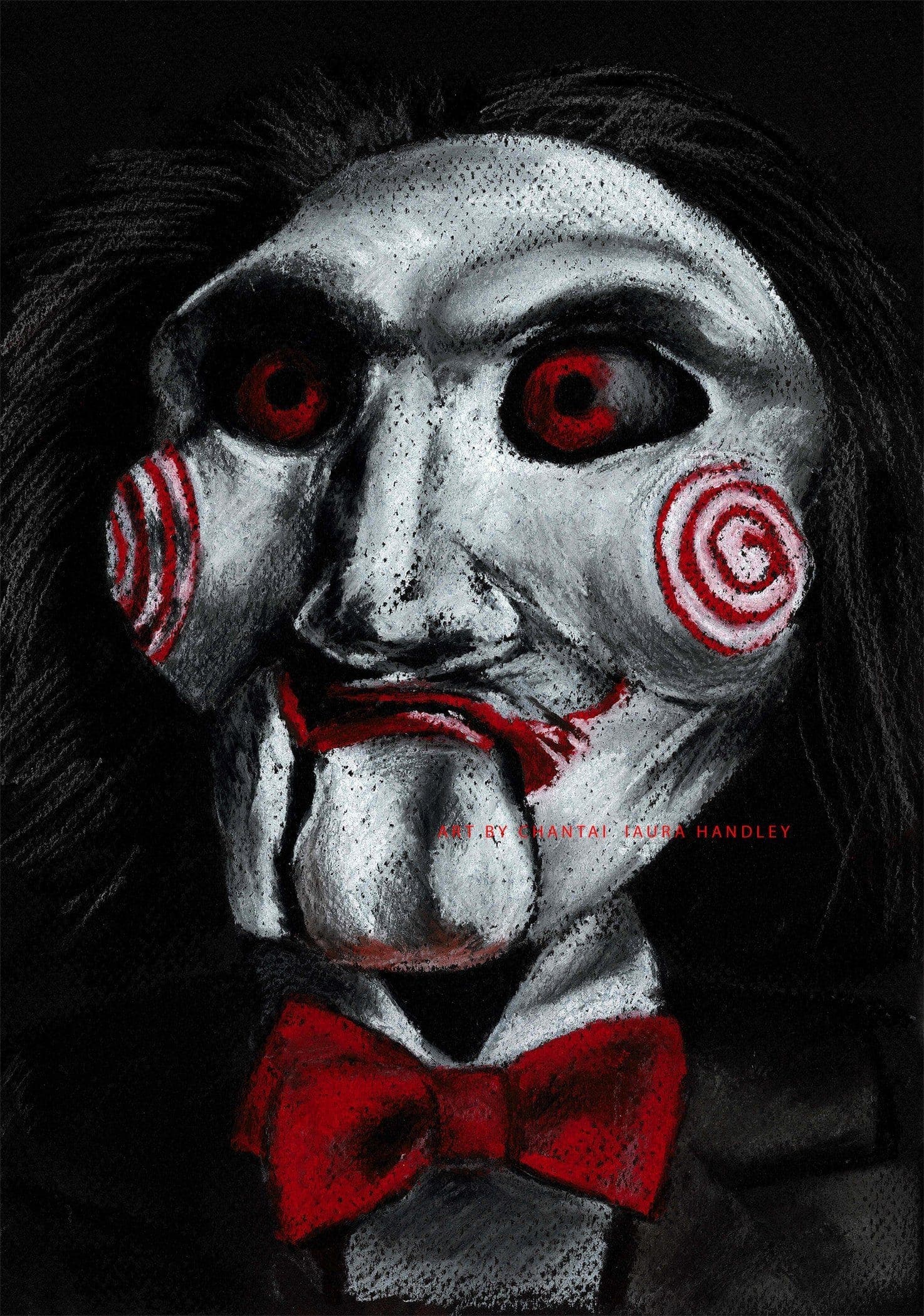 ChantalLauraHandley ART PRINT Billy the Puppet - Saw