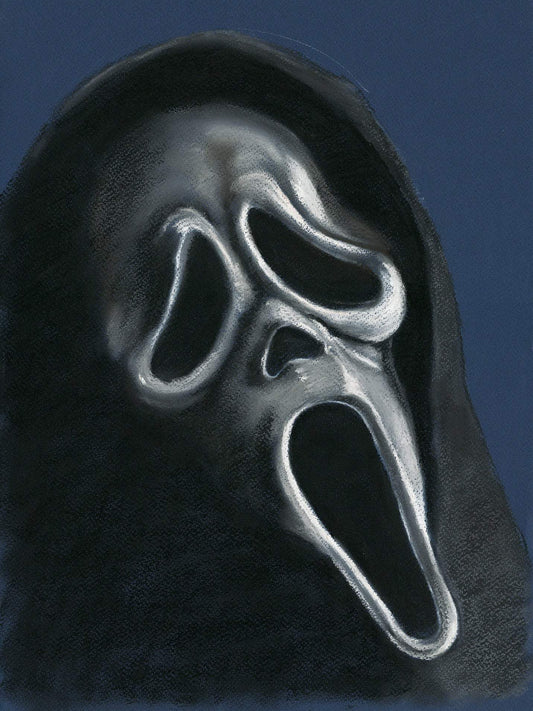 ChantalLauraHandley ART PRINT 11.7 x 16.5 Ghostface - Scream