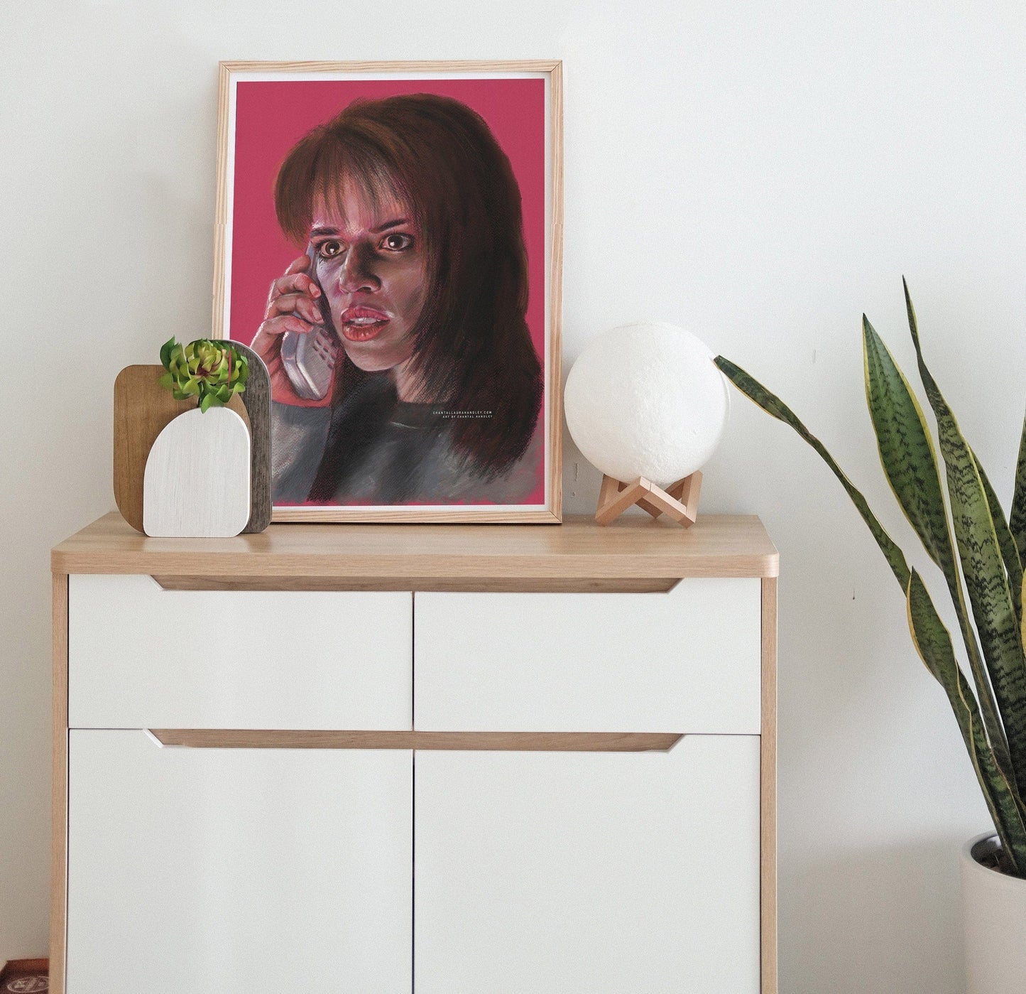 ChantalLauraHandley ART PRINT 11.7 x 16.5 Sidney Prescott - Scream