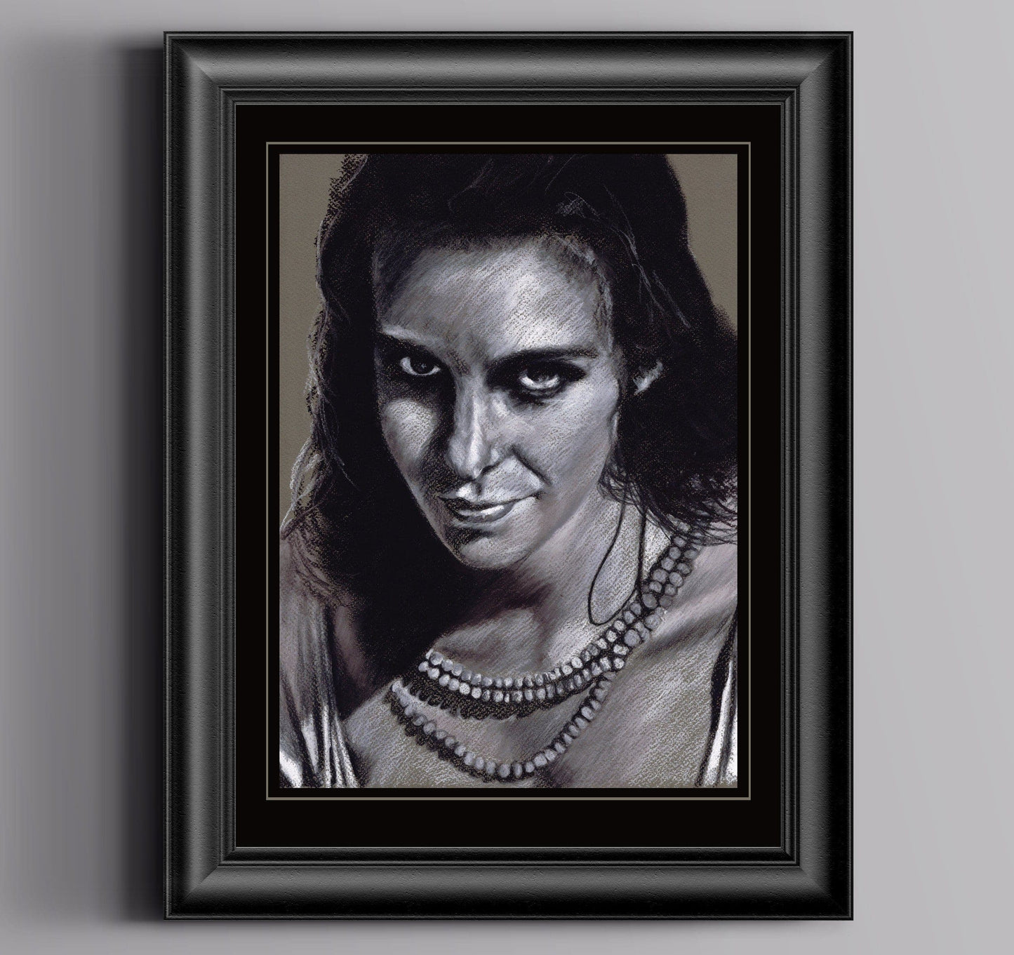 ChantalLauraHandley ORIGINAL ARTWORK STRANGLERS OF BOMBAY - Original Pastel Artwork