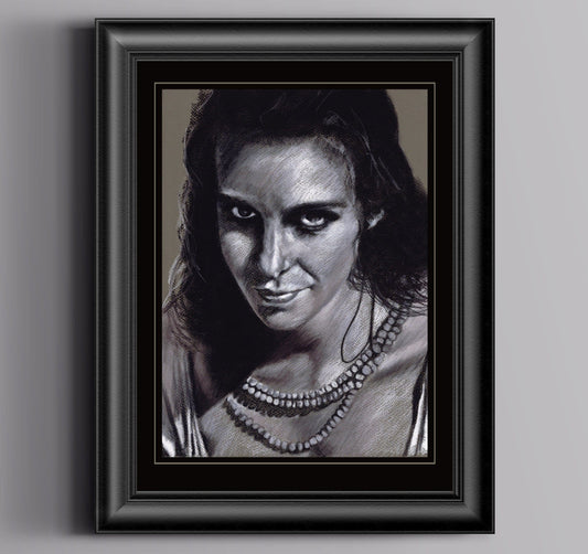 ChantalLauraHandley ORIGINAL ARTWORK STRANGLERS OF BOMBAY - Original Pastel Artwork