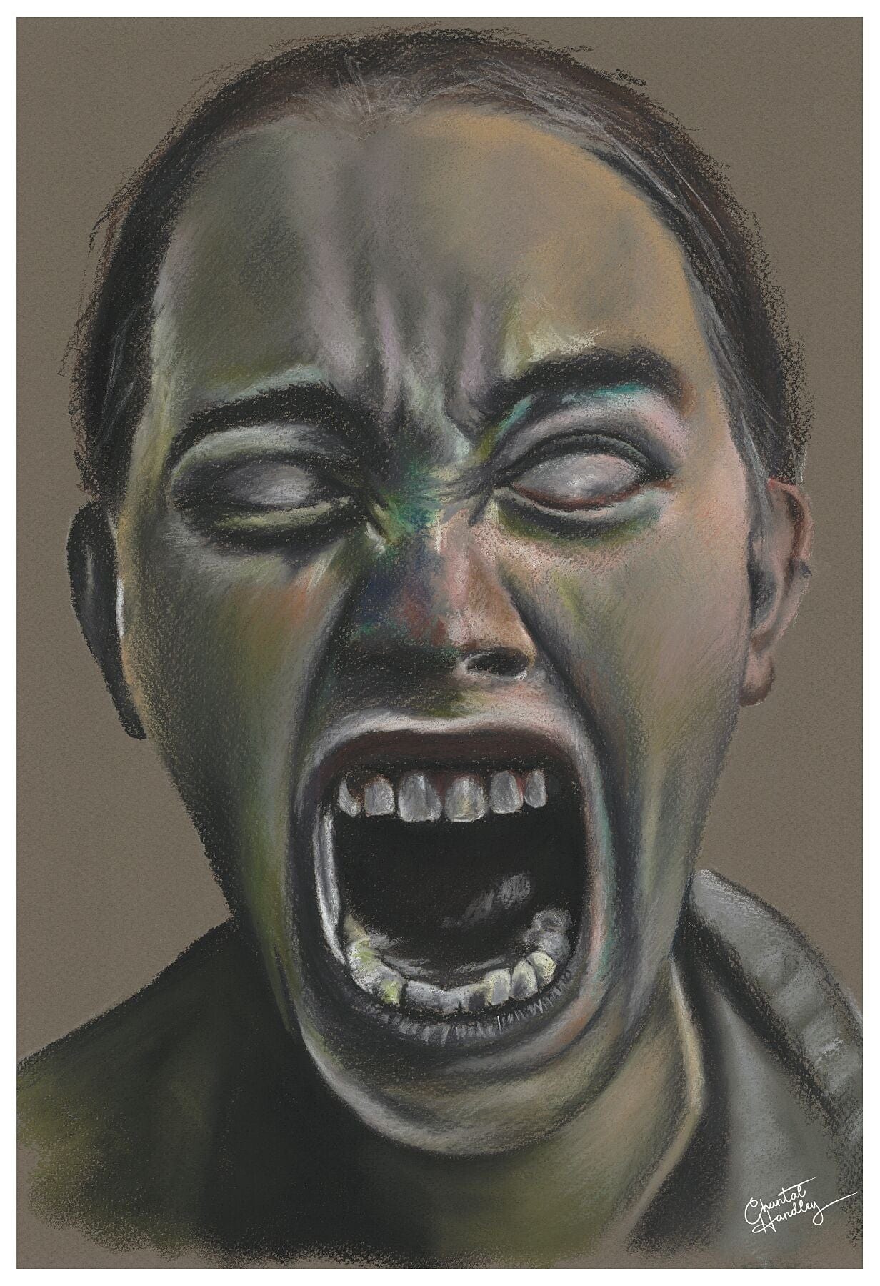 Chantal Laura Handley ART PRINT Nell - The Haunting of Hill House