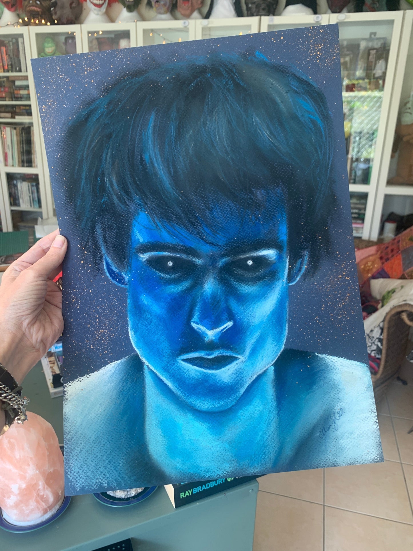 ChantalLauraHandley ORIGINAL ARTWORK THE SANDMAN - Original Pastel Artwork