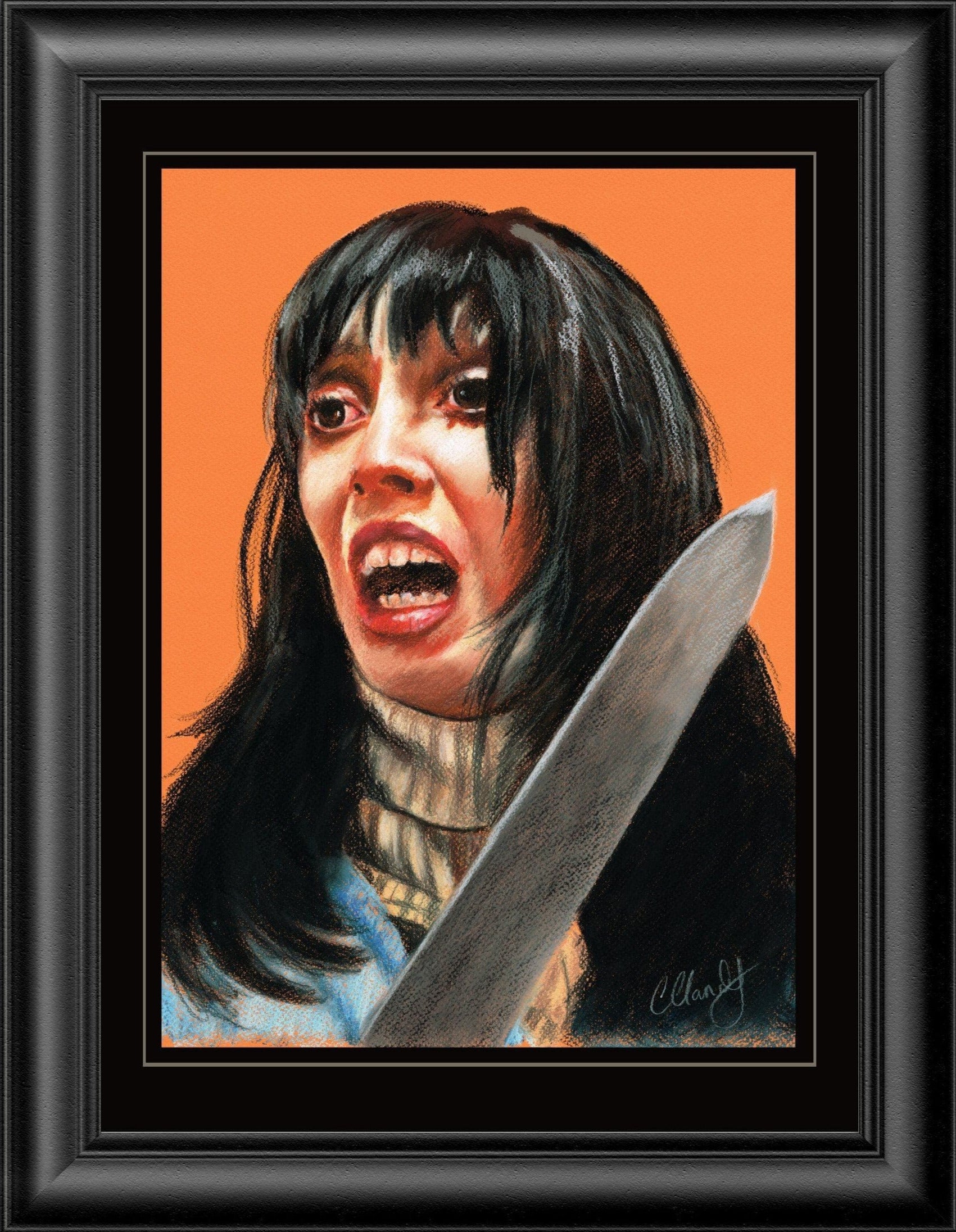 ChantalLauraHandley ORIGINAL ARTWORK The Shining - Original Pastel Artwork
